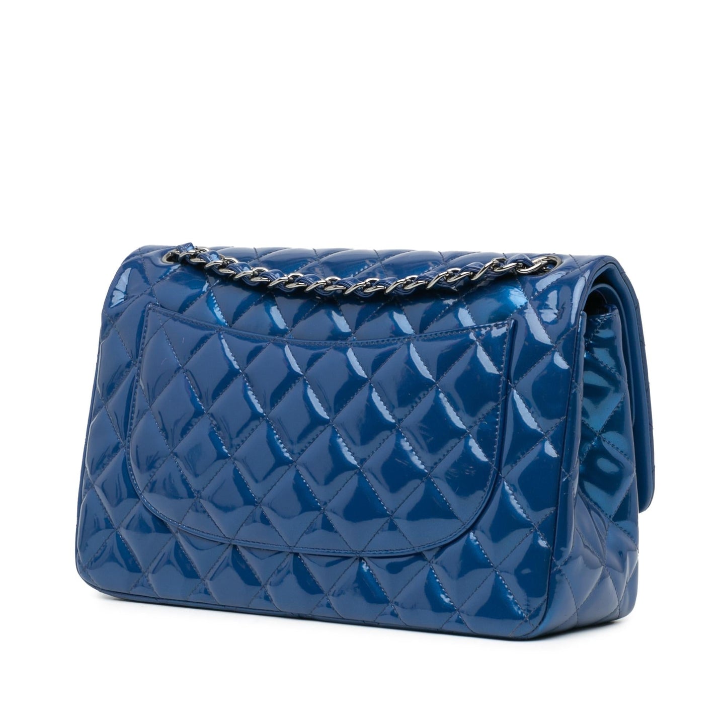 Chanel Jumbo Classic Patent Double Flap SHG-kbBb9X Handbag