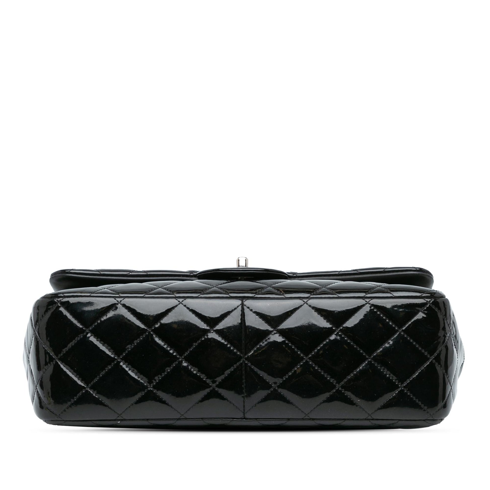 Chanel Jumbo Classic Patent Double Flap SHG-vKYDDo Handbag