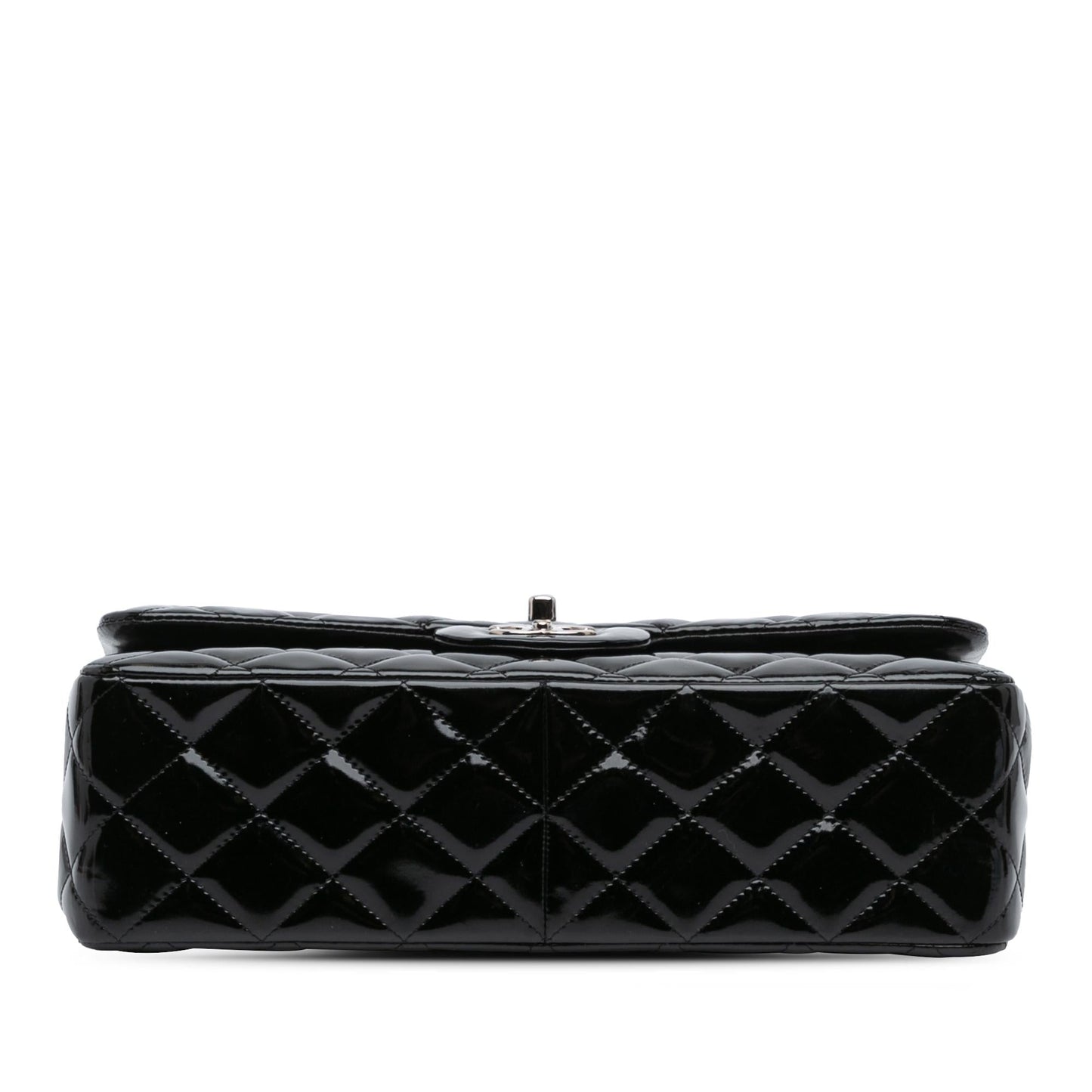 Chanel Jumbo Classic Patent Double Flap Handbag