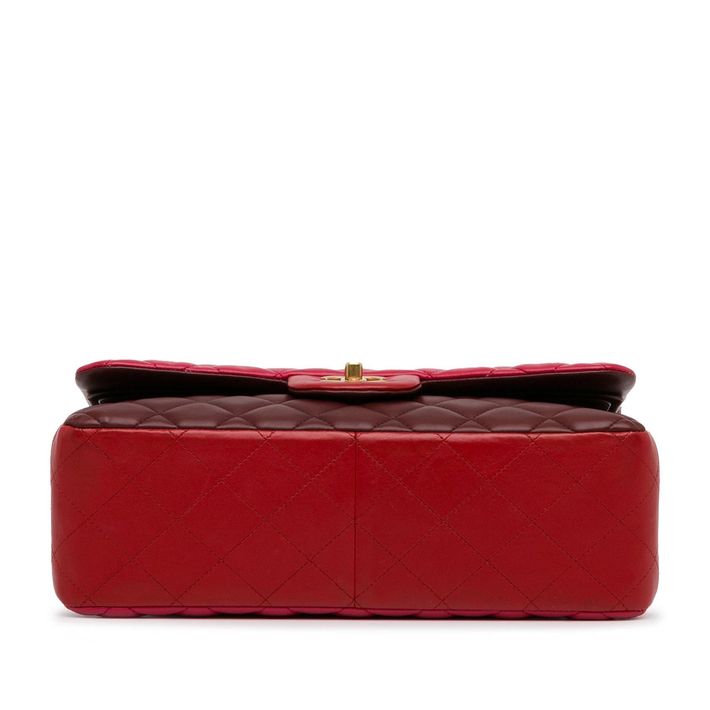 Chanel Jumbo Classic Tricolor Lambskin Double Flap (SHG-2yyCBu)
