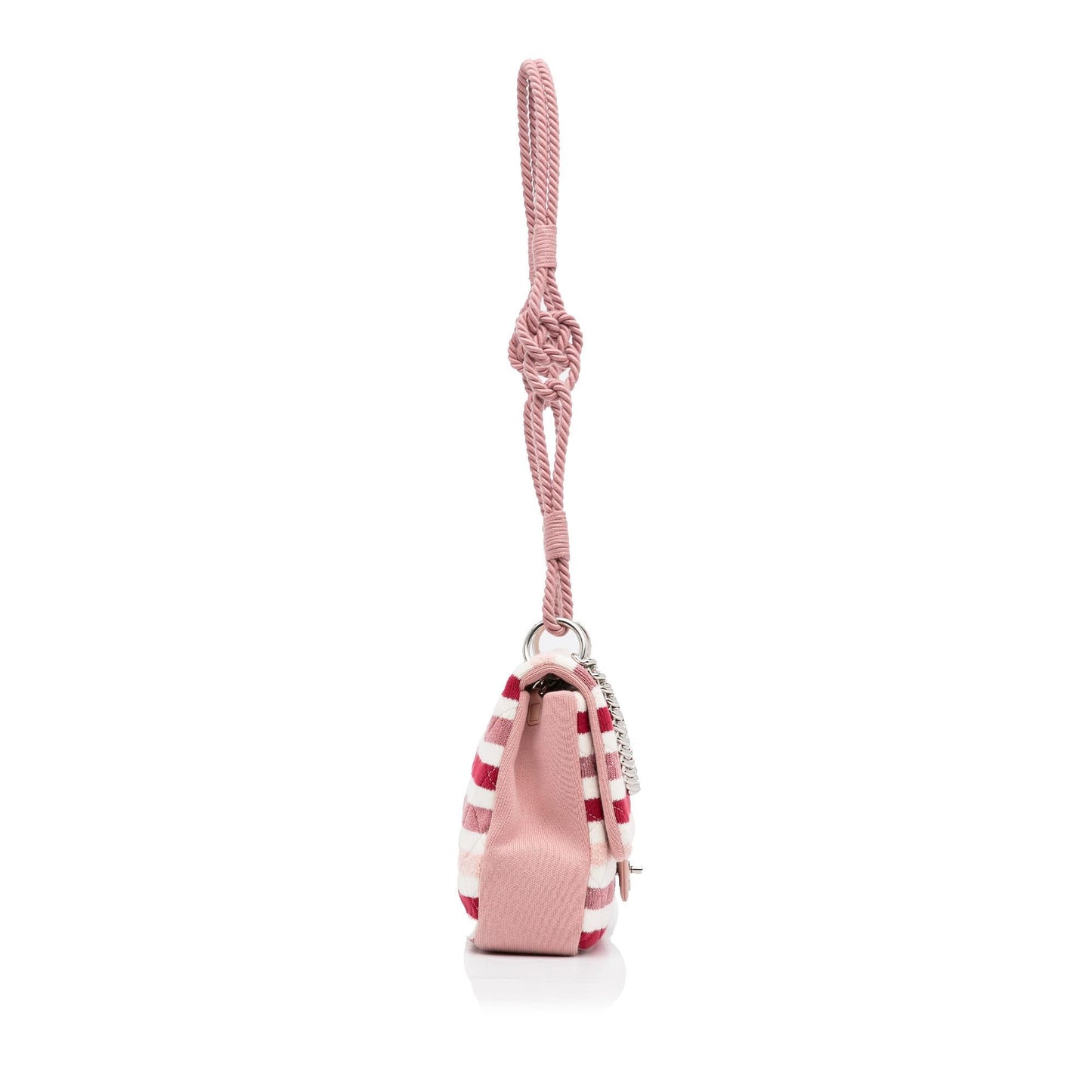 Chanel Jumbo Jersey Felt Rope Flap SHG-KKPZgg Handbag