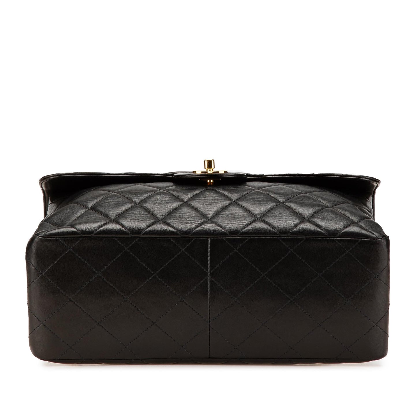 Chanel Jumbo Lambskin Double Sided Flap Handbag Flap 2