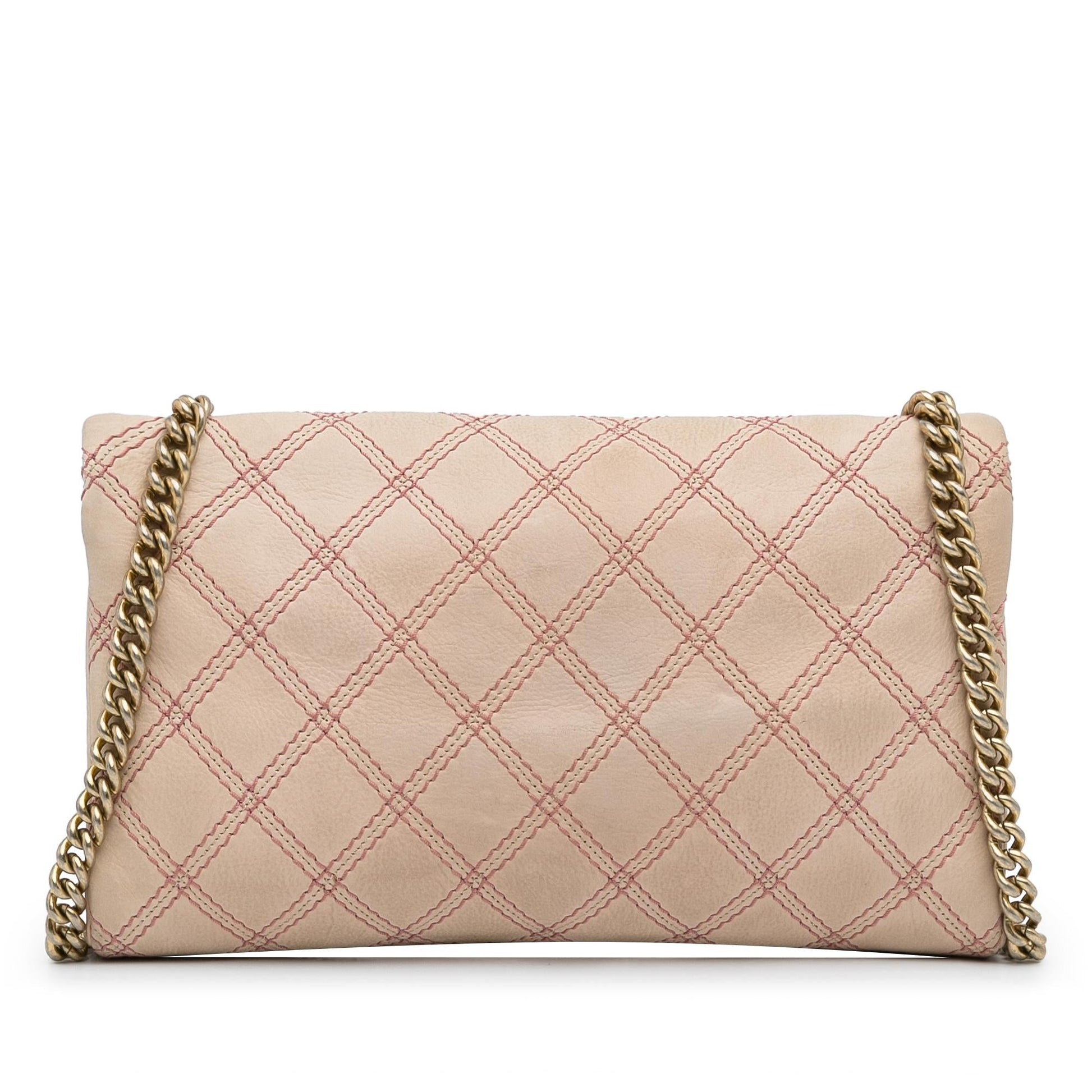 Chanel Jumbo Quilted Calfskin Triple Stitched Flap Handbag