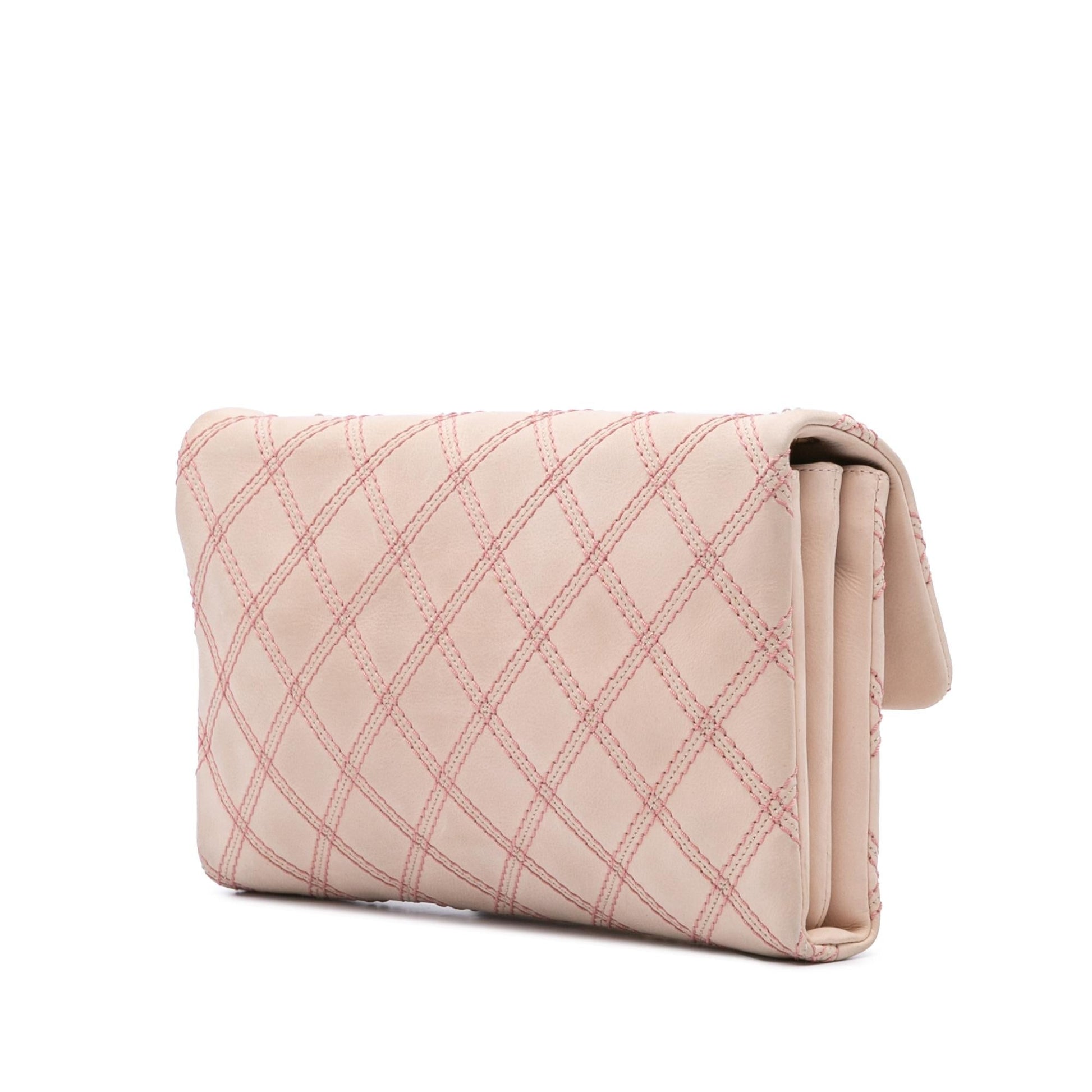 Chanel Jumbo Quilted Calfskin Triple Stitched Flap Handbag Flap 1