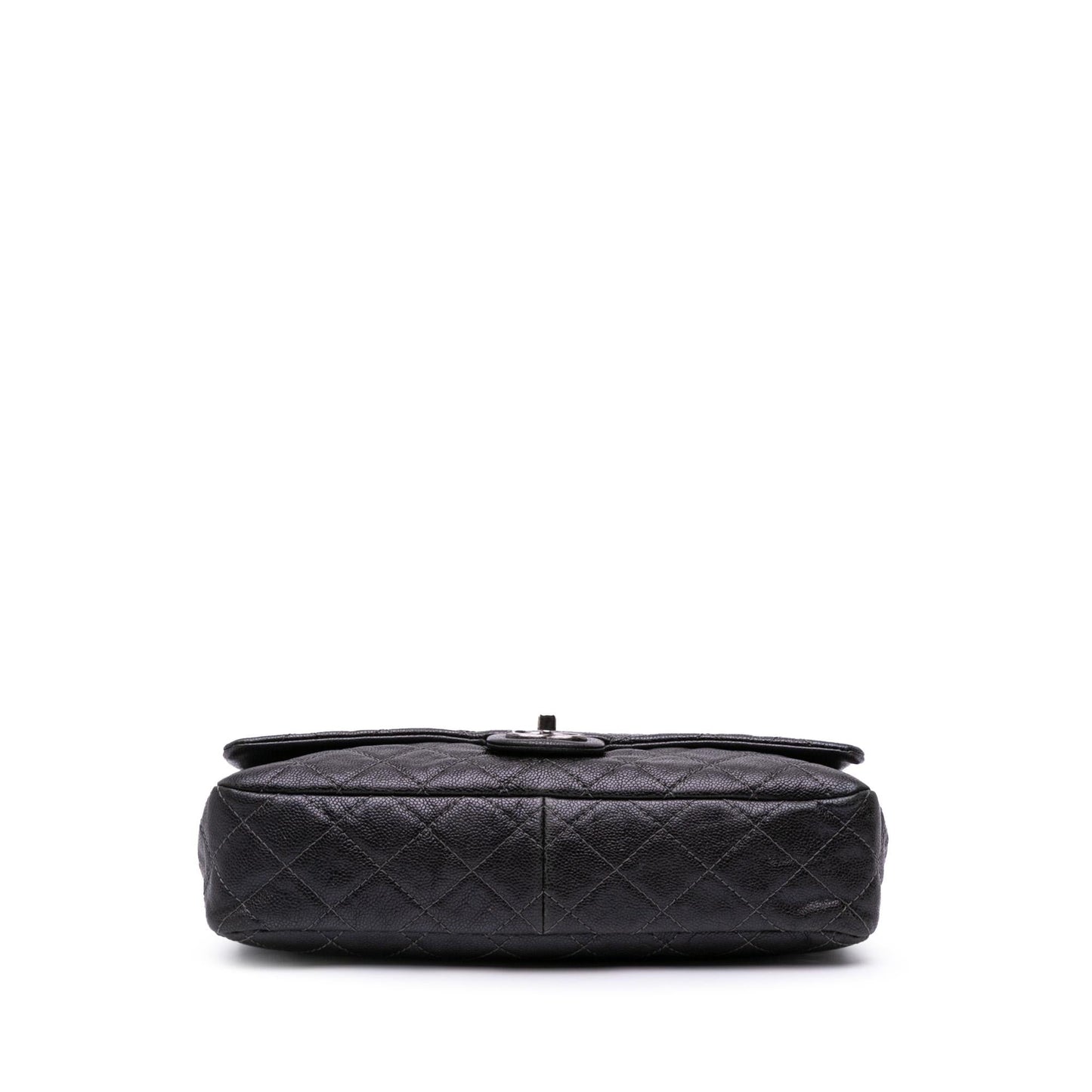 Chanel Jumbo Quilted Iridescent Caviar Easy Flap Handbag