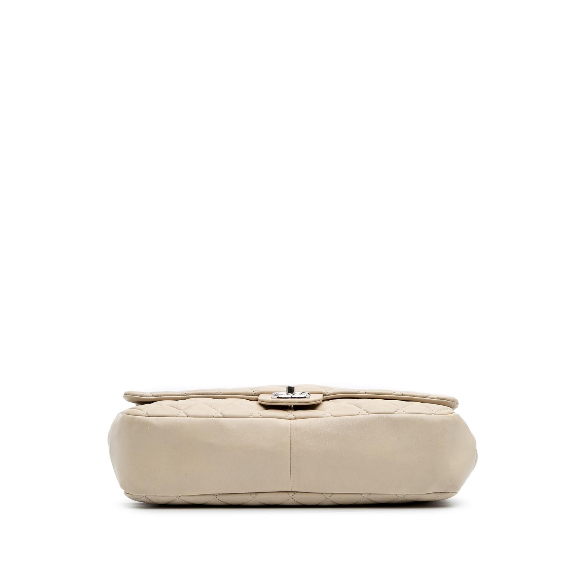 Chanel Jumbo Quilted Lambskin Coco Rain Flap Handbag