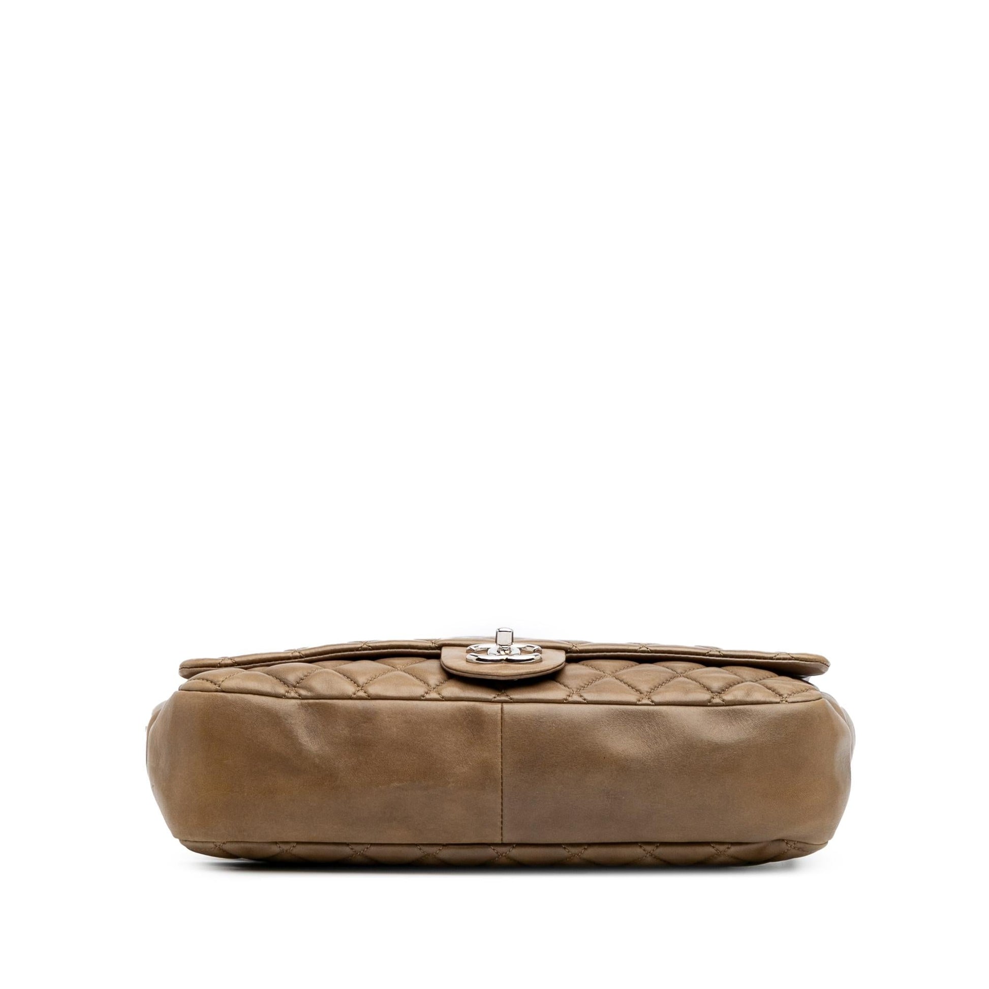 Chanel Jumbo Quilted Lambskin Coco Rain Flap Handbag Flap 1