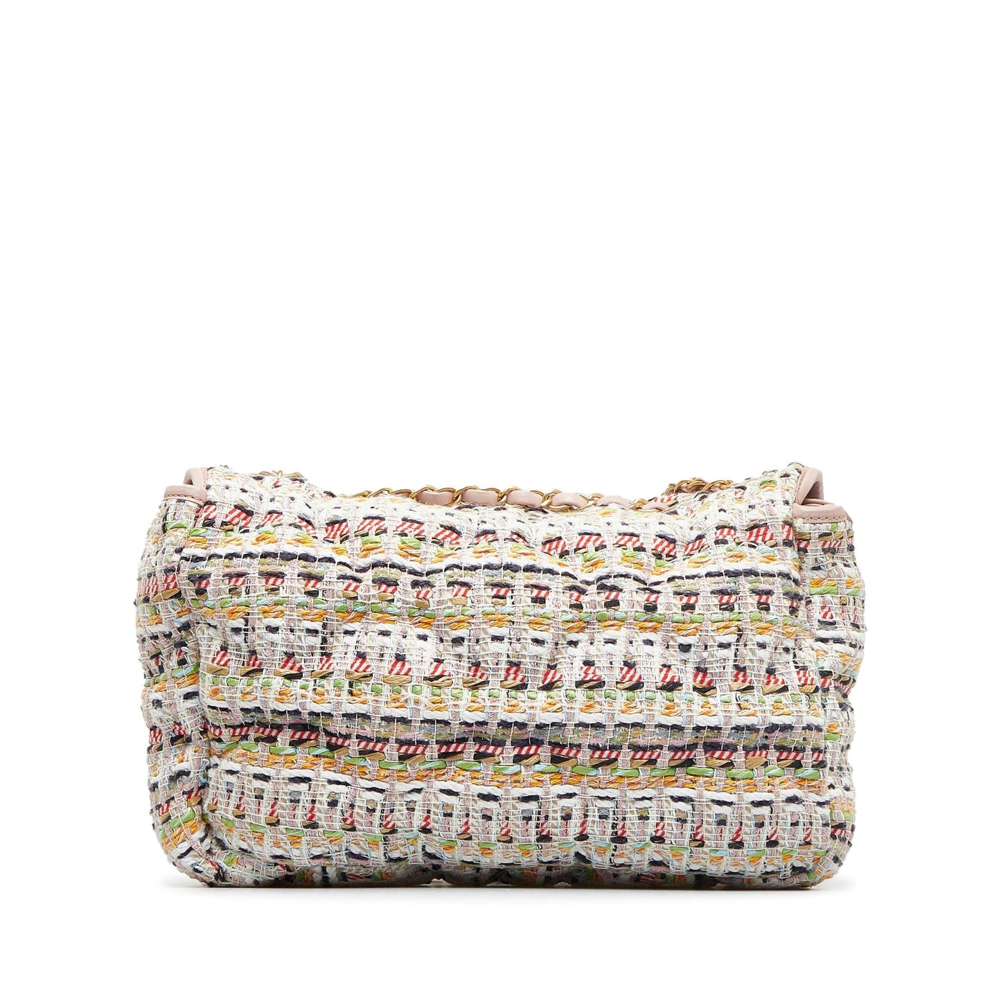Chanel Jumbo Tweed Chesterfield Single Flap SHG-QQOQlV Handbag