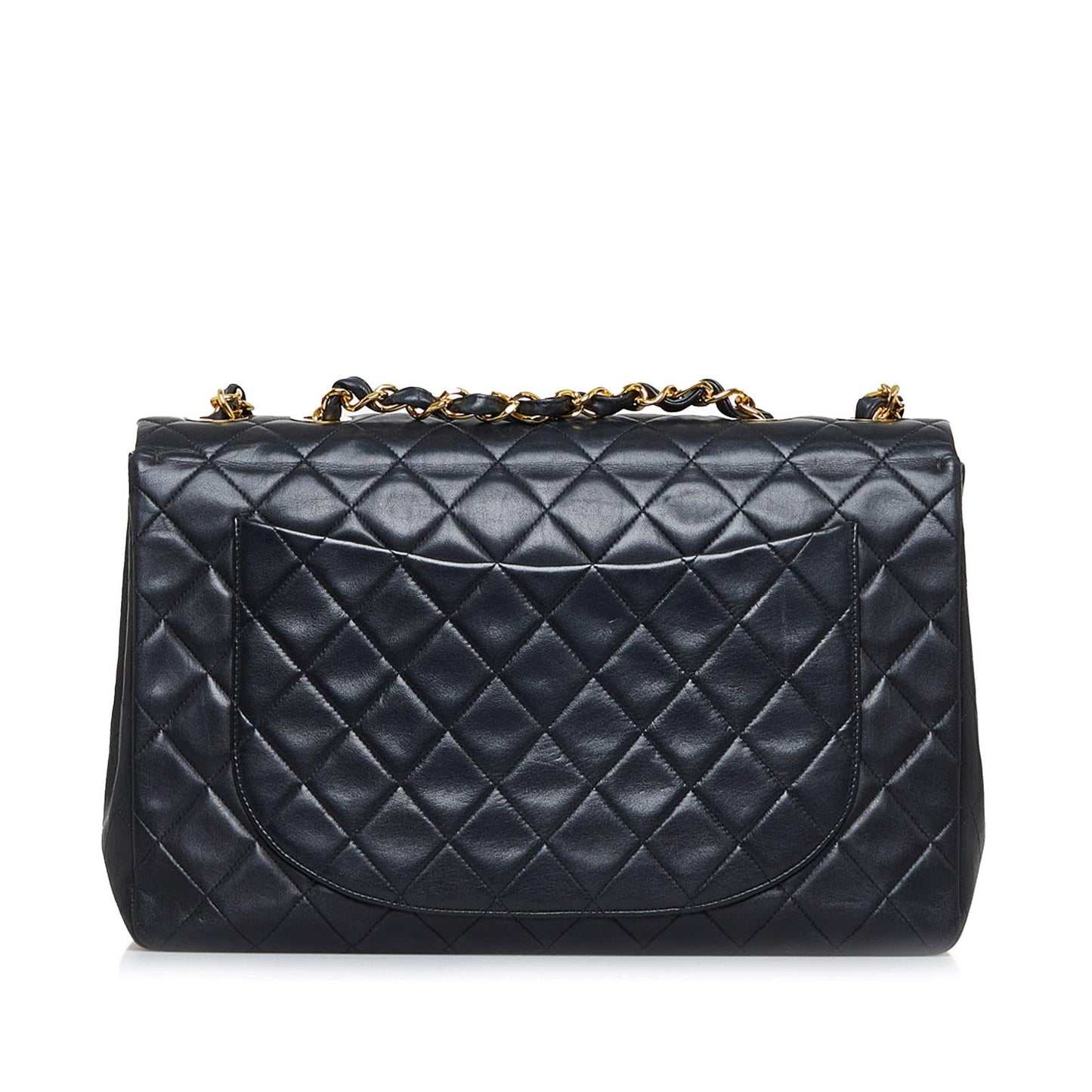 Chanel Jumbo Xl Classic Lambskin Maxi Single Flap (shg H0FUVY) Handbag