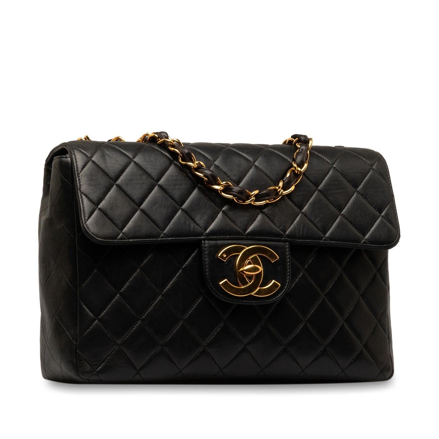 Chanel Jumbo XL Classic Lambskin Single Flap Handbag