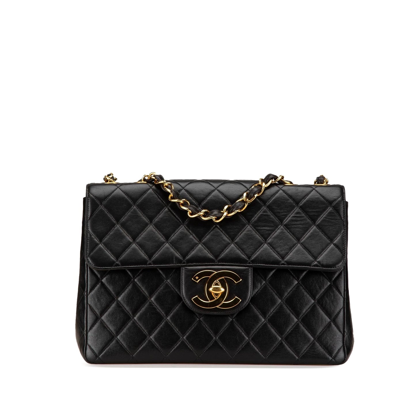 Chanel Jumbo XL Classic Lambskin Single Flap Handbag