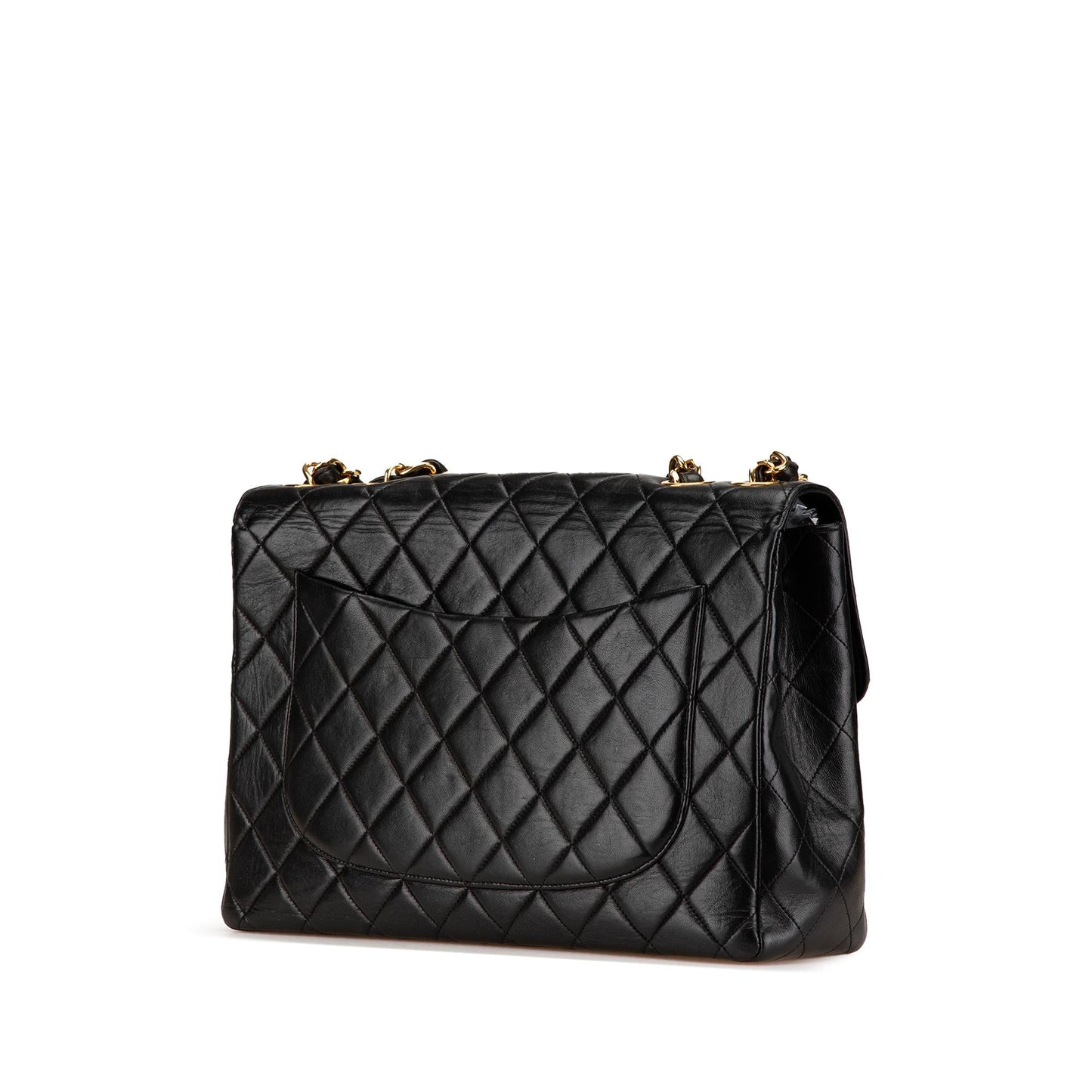 Chanel Jumbo XL Classic Lambskin Single Flap Handbag Flap 1