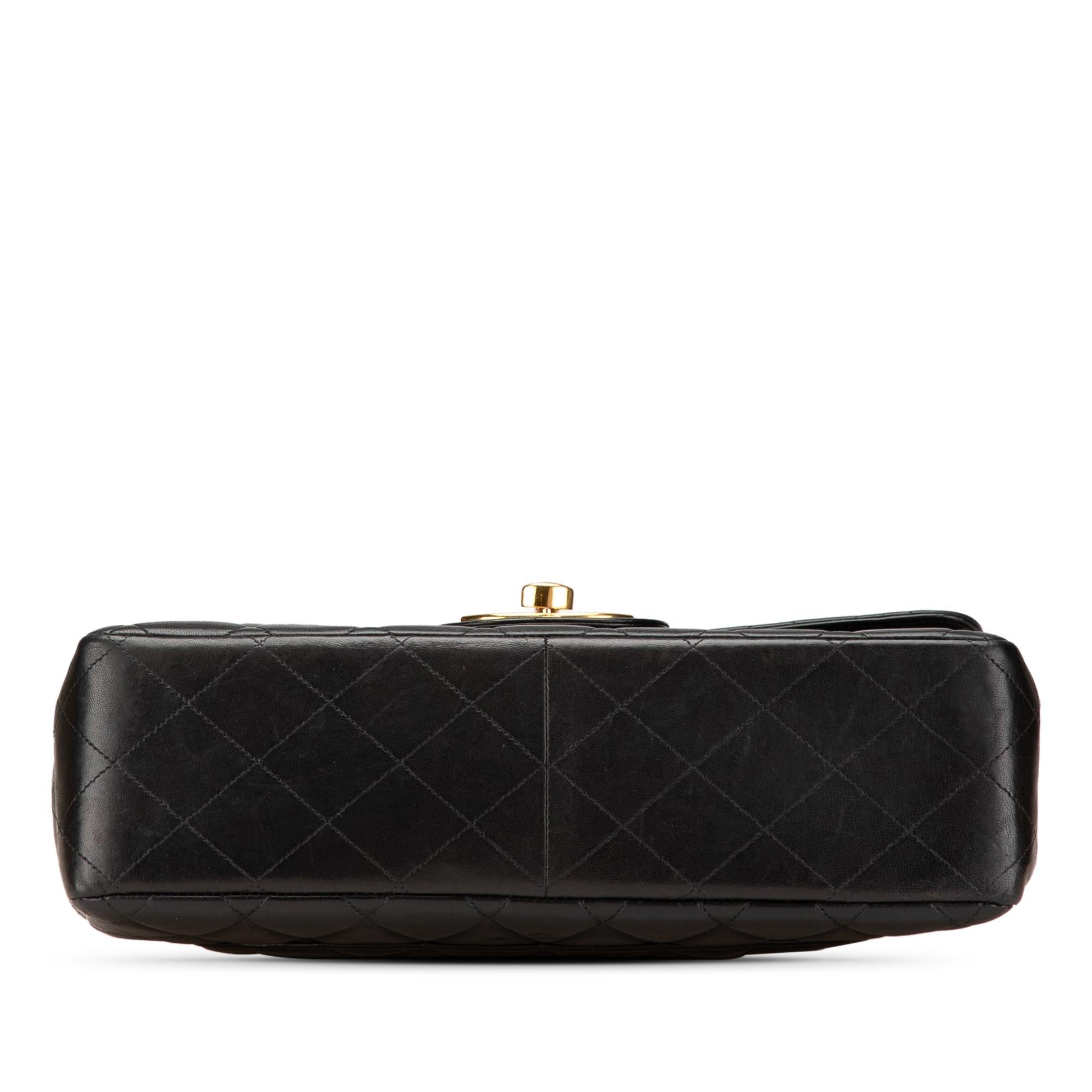Chanel Jumbo XL Classic Lambskin Single Flap Handbag Flap 2