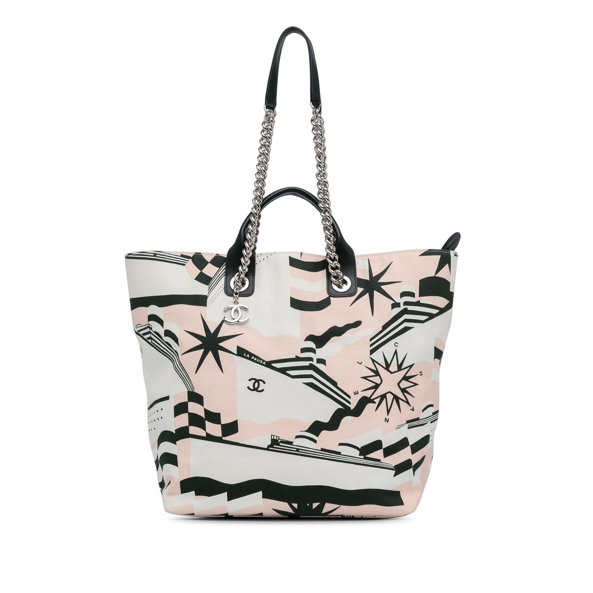 Chanel La Pausa Bay Shopping Tote Bag