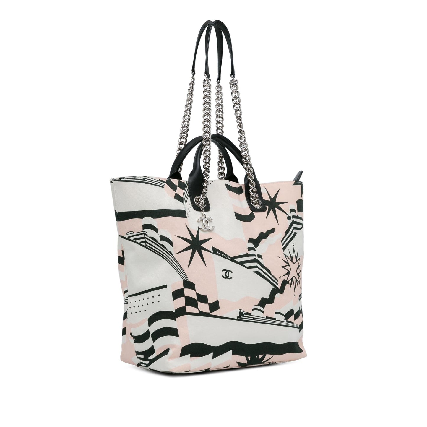 Chanel La Pausa Bay Shopping SHG-VMMPHk Tote Bag