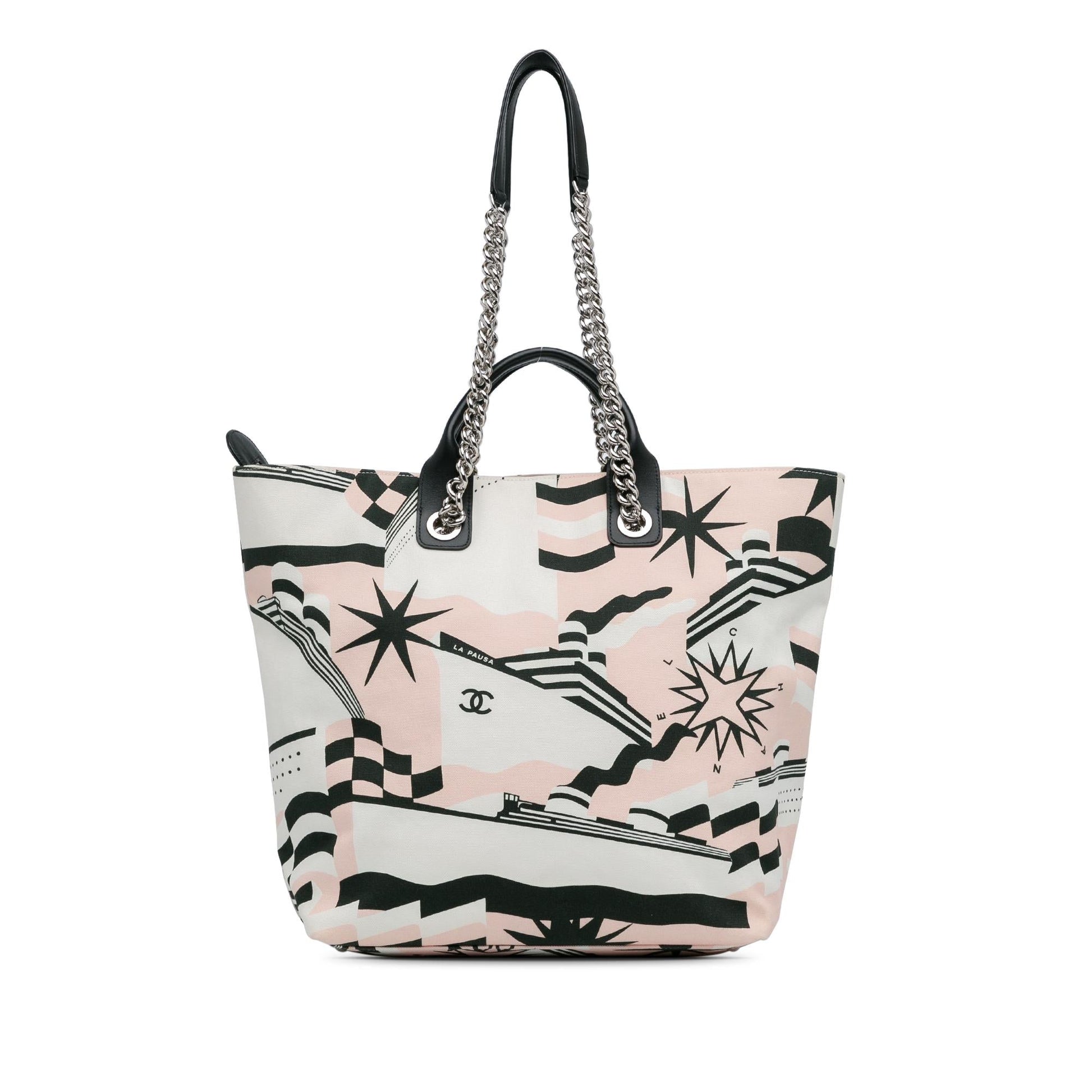 Chanel La Pausa Bay Shopping Tote Bag