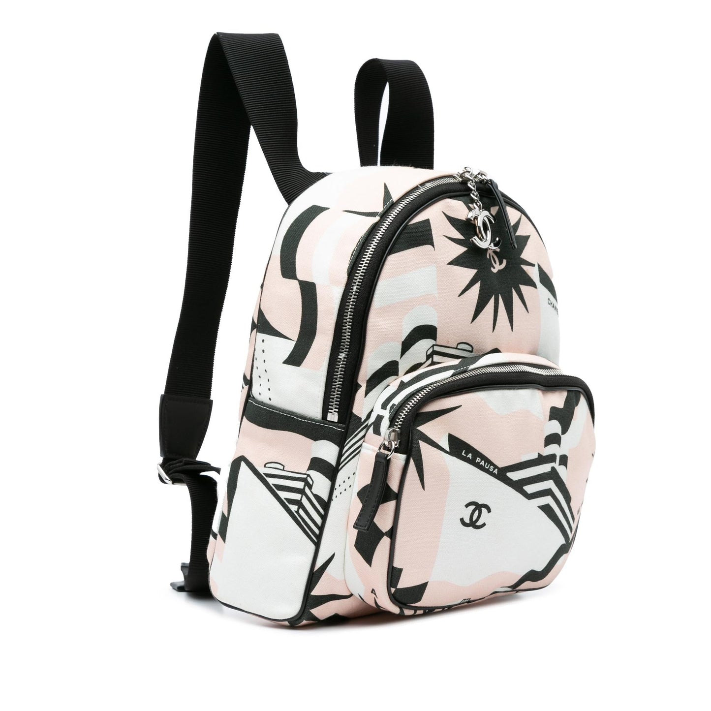 Chanel La Pausa Backpack SHG-AtjvN7 Canvas