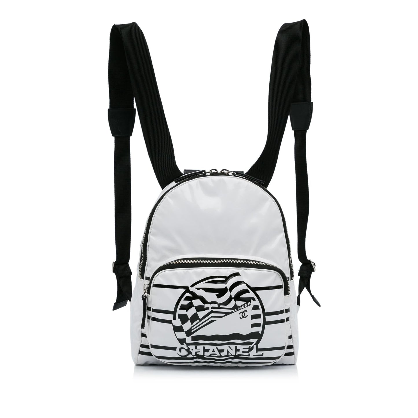 Chanel La Pausa Vinyl Backpack SHG-8DJhRs