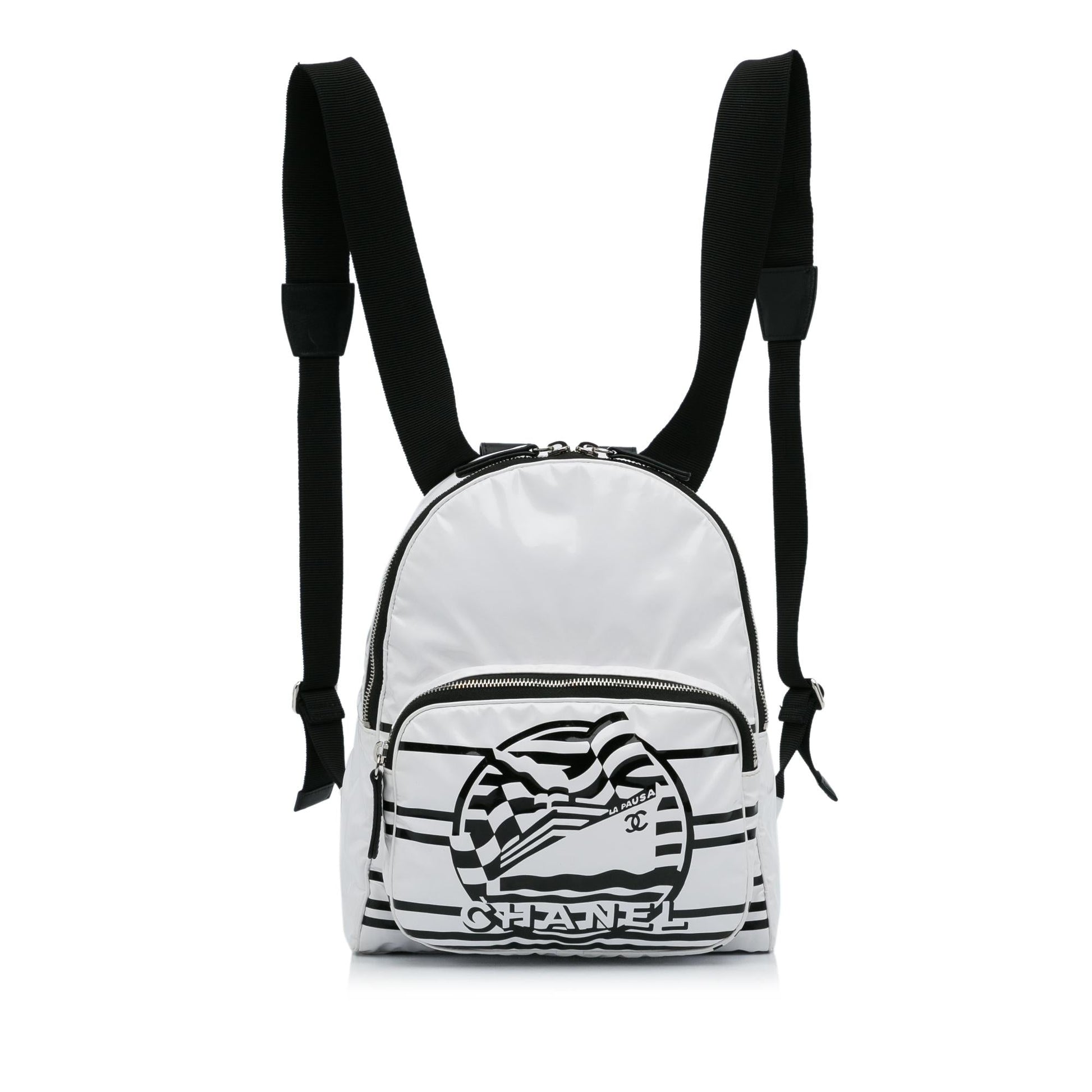 Chanel La Pausa Vinyl Backpack SHG-8DJhRs