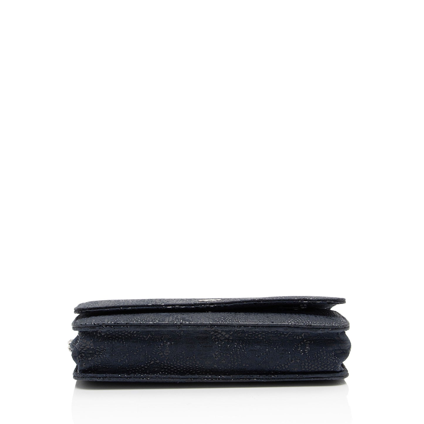 Chanel Lace Embossed Goatskin Classic Wallet on Chain (SHF-ZHPm4Q)