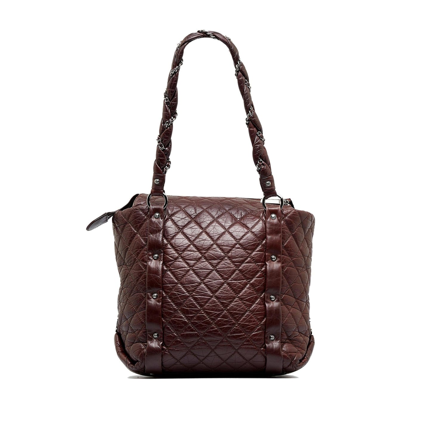 Chanel Lady Braid Shopping SHG-coeeFn Tote Bag