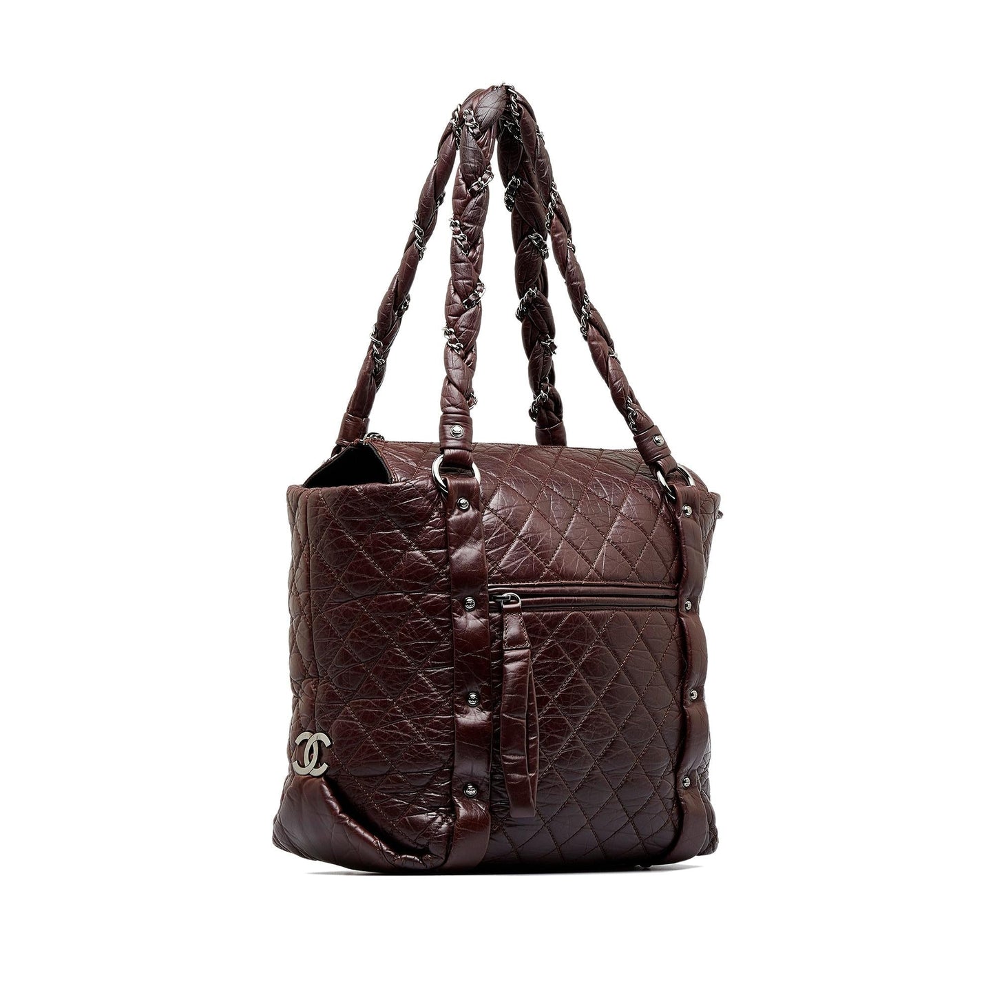 Chanel Lady Braid Shopping SHG-coeeFn Tote Bag