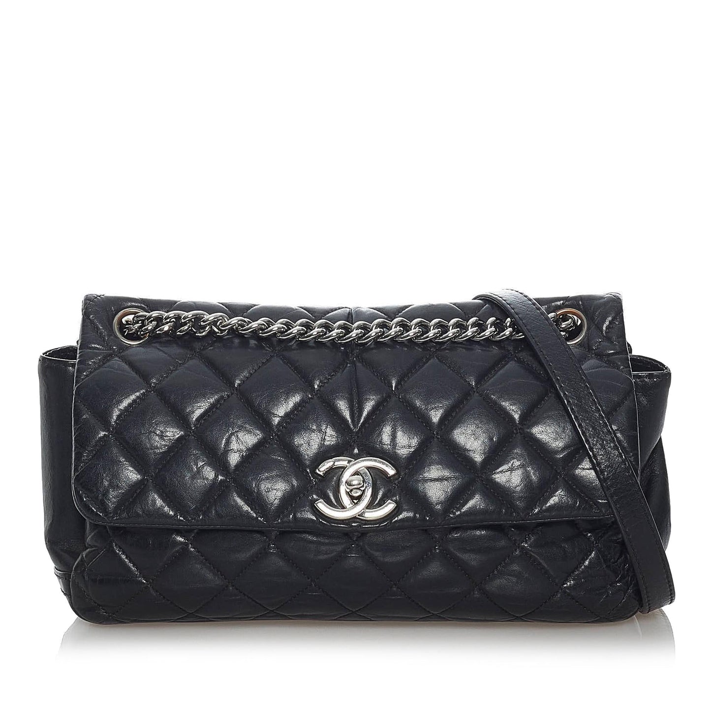 Chanel Lady Pearly Matelasse Lambskin Flap SHG Shoulder Bag