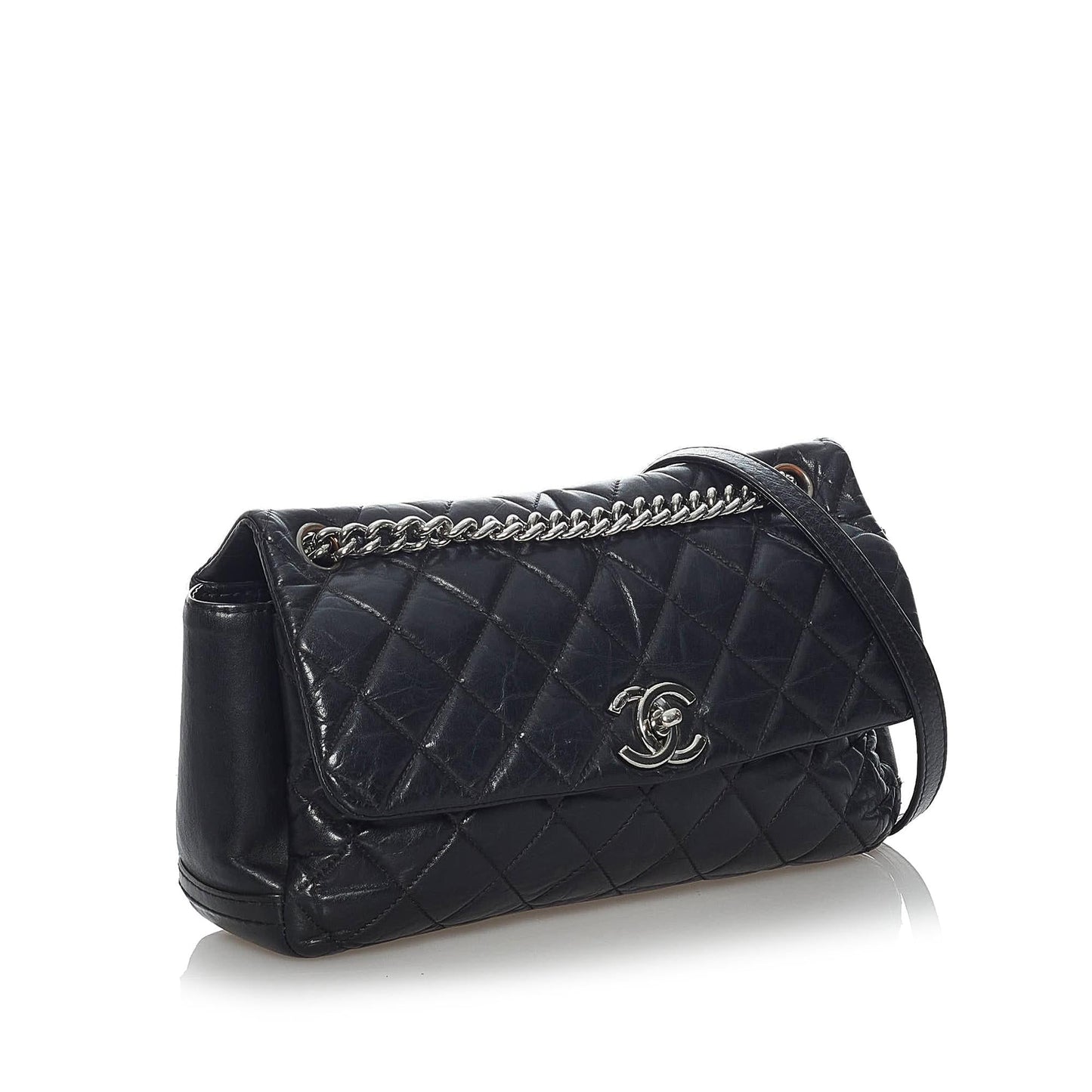 Chanel Lady Pearly Matelasse Lambskin Flap SHG Shoulder Bag