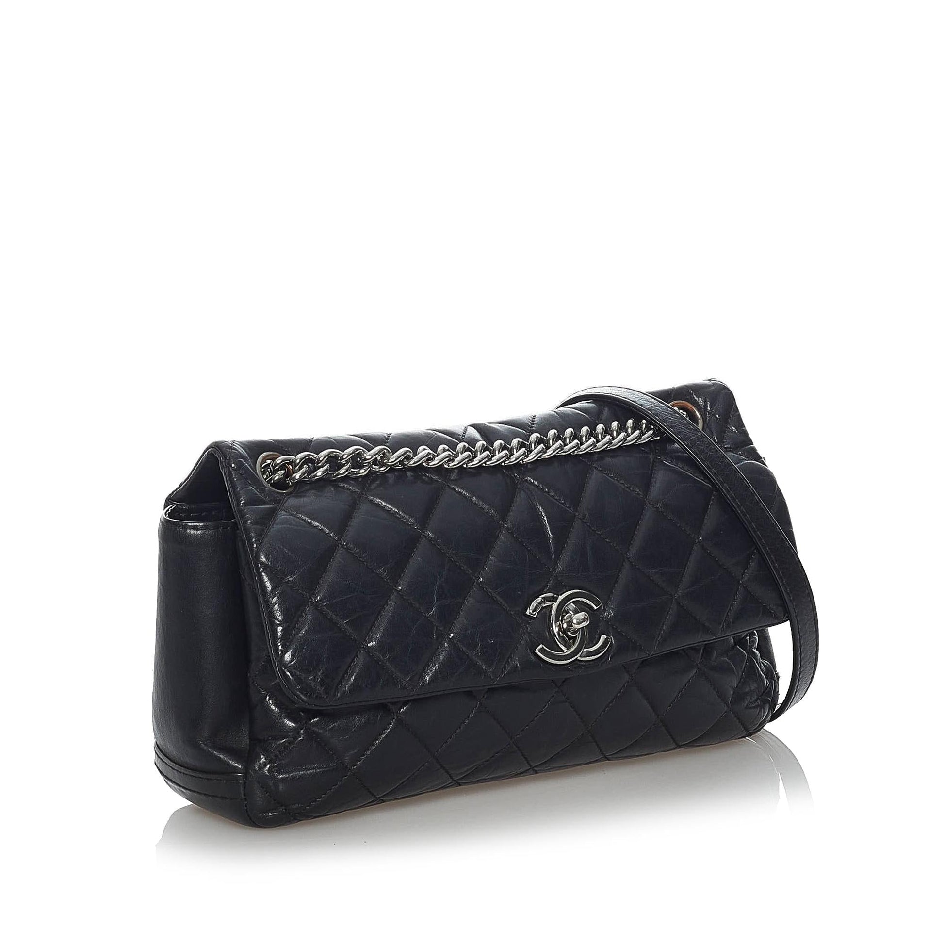 Chanel Lady Pearly Matelasse Lambskin Flap SHG Shoulder Bag