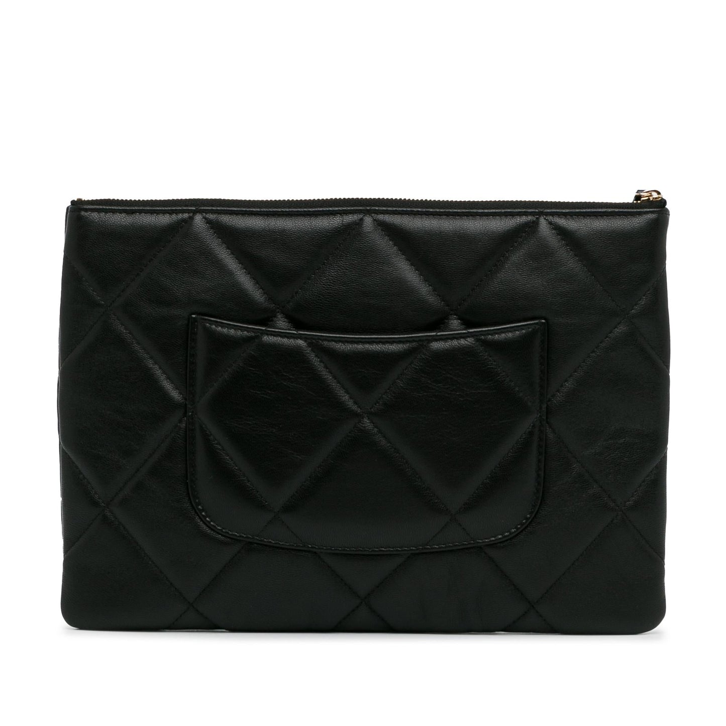 Chanel Lambskin 19 SHG-iQPavE Clutch Bag