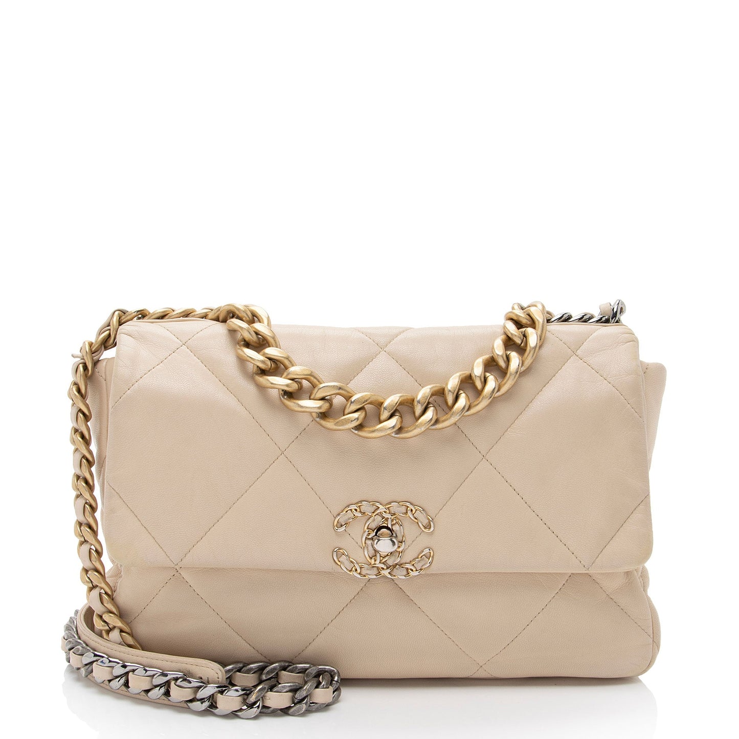Chanel Lambskin 19 Flap SHF-EujpYA Shoulder Bag