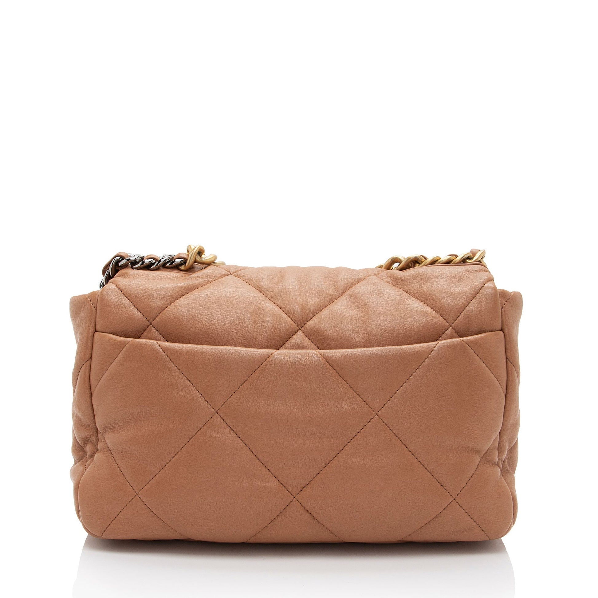 Chanel Lambskin 19 Flap SHF-4BZeZZ Shoulder Bag