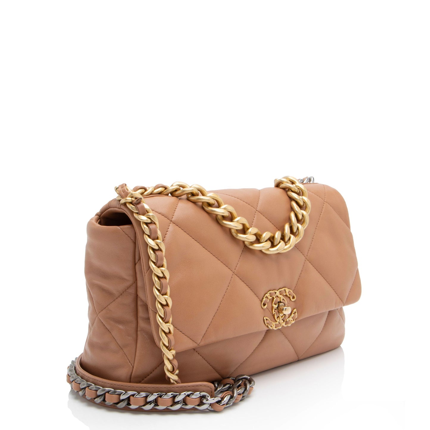 Chanel Lambskin 19 Flap SHF-fY8hAg Shoulder Bag