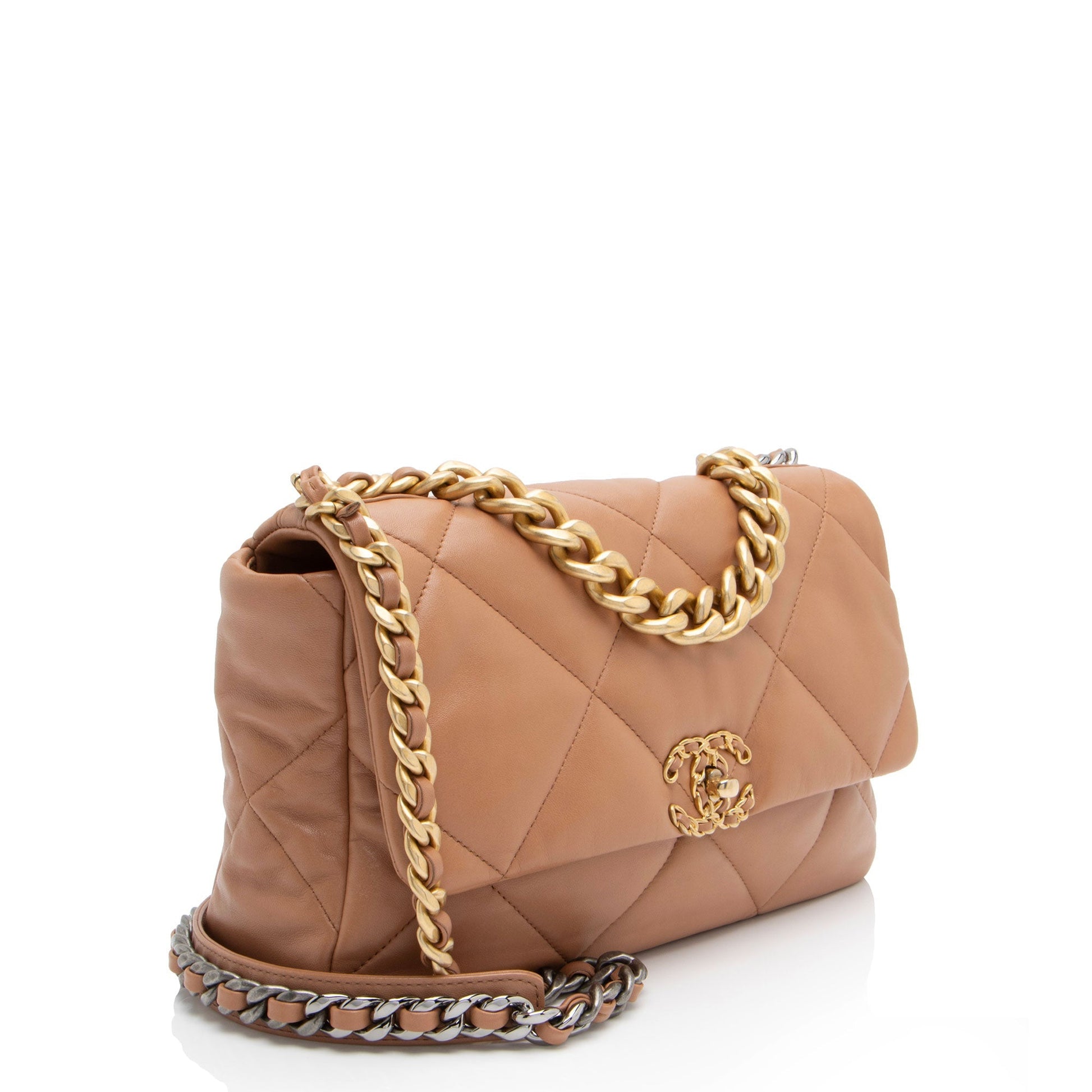 Chanel Lambskin 19 Flap SHF-fY8hAg Shoulder Bag