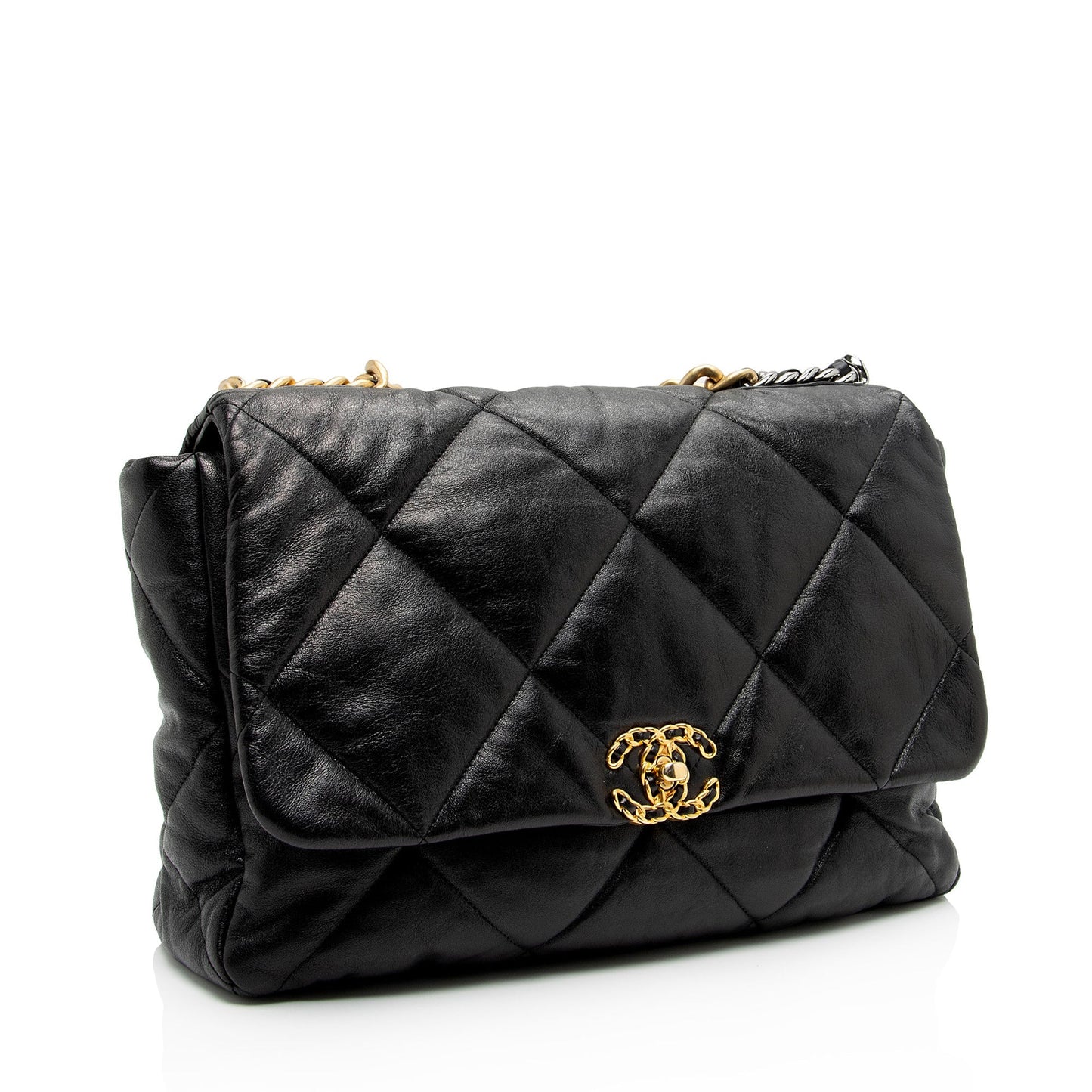 Chanel Lambskin 19 Maxi Flap SHF-uWRj8f Shoulder Bag