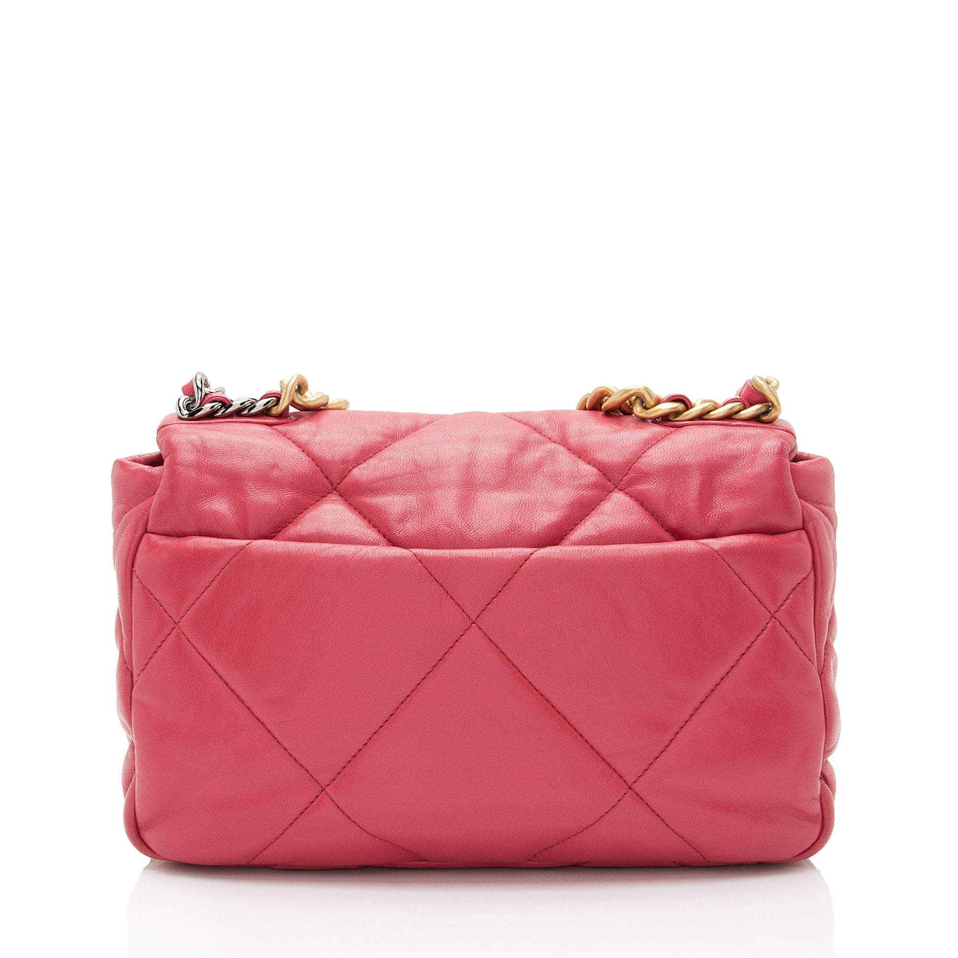 Chanel Lambskin 19 Flap SHF-eBjmry Shoulder Bag