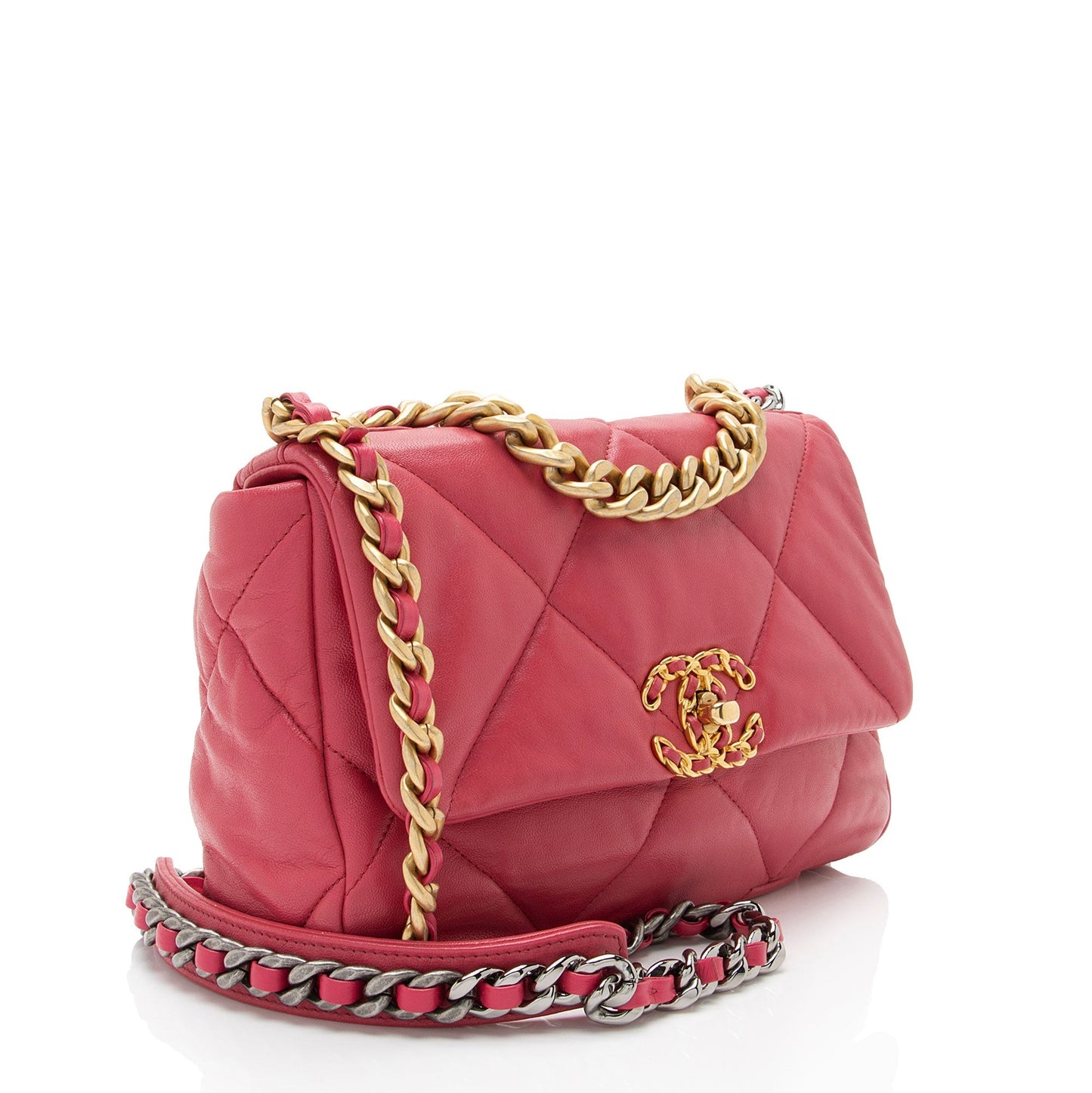 Chanel Lambskin 19 Flap SHF-eBjmry Shoulder Bag