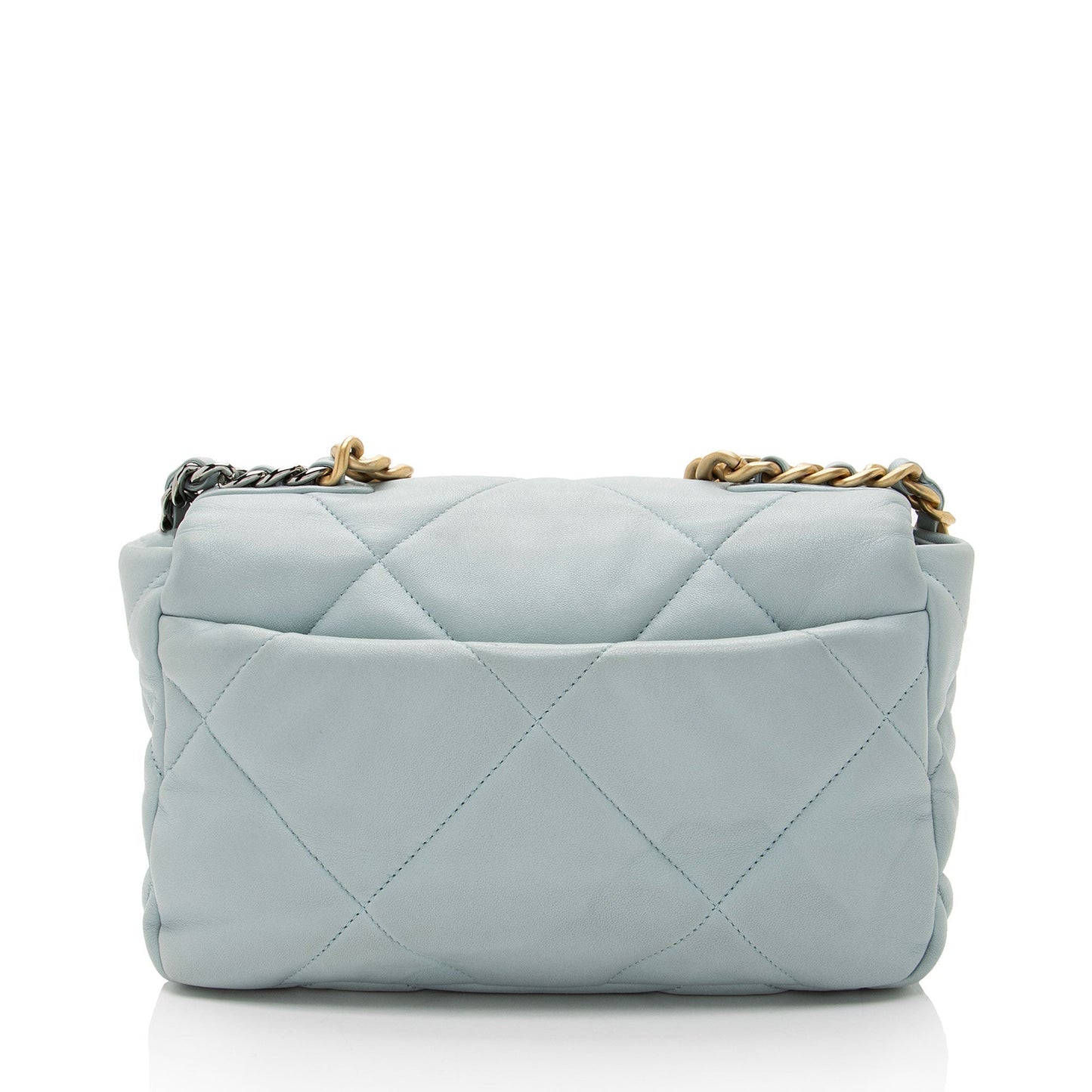Chanel Lambskin 19 Flap Shoulder Bag
