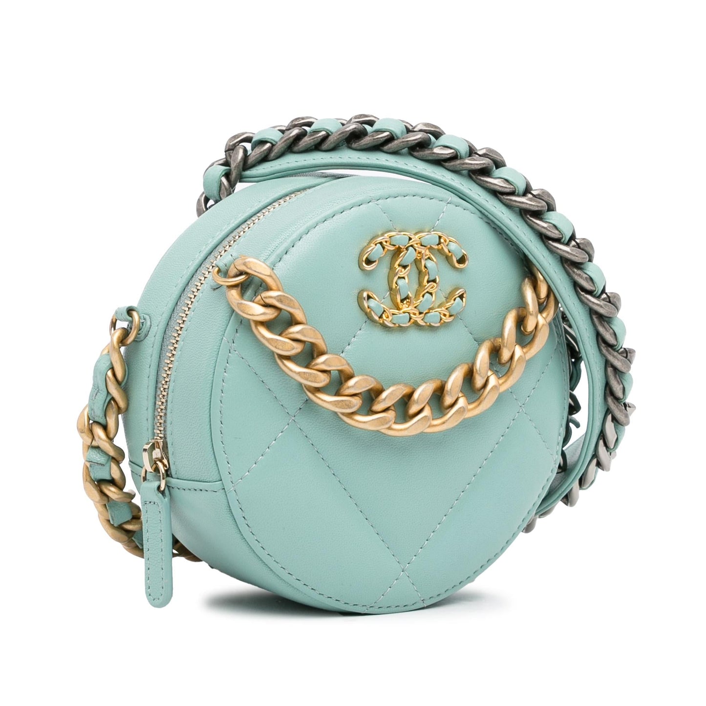 Chanel Lambskin 19 Round SHG-LNLH4i Clutch Bag