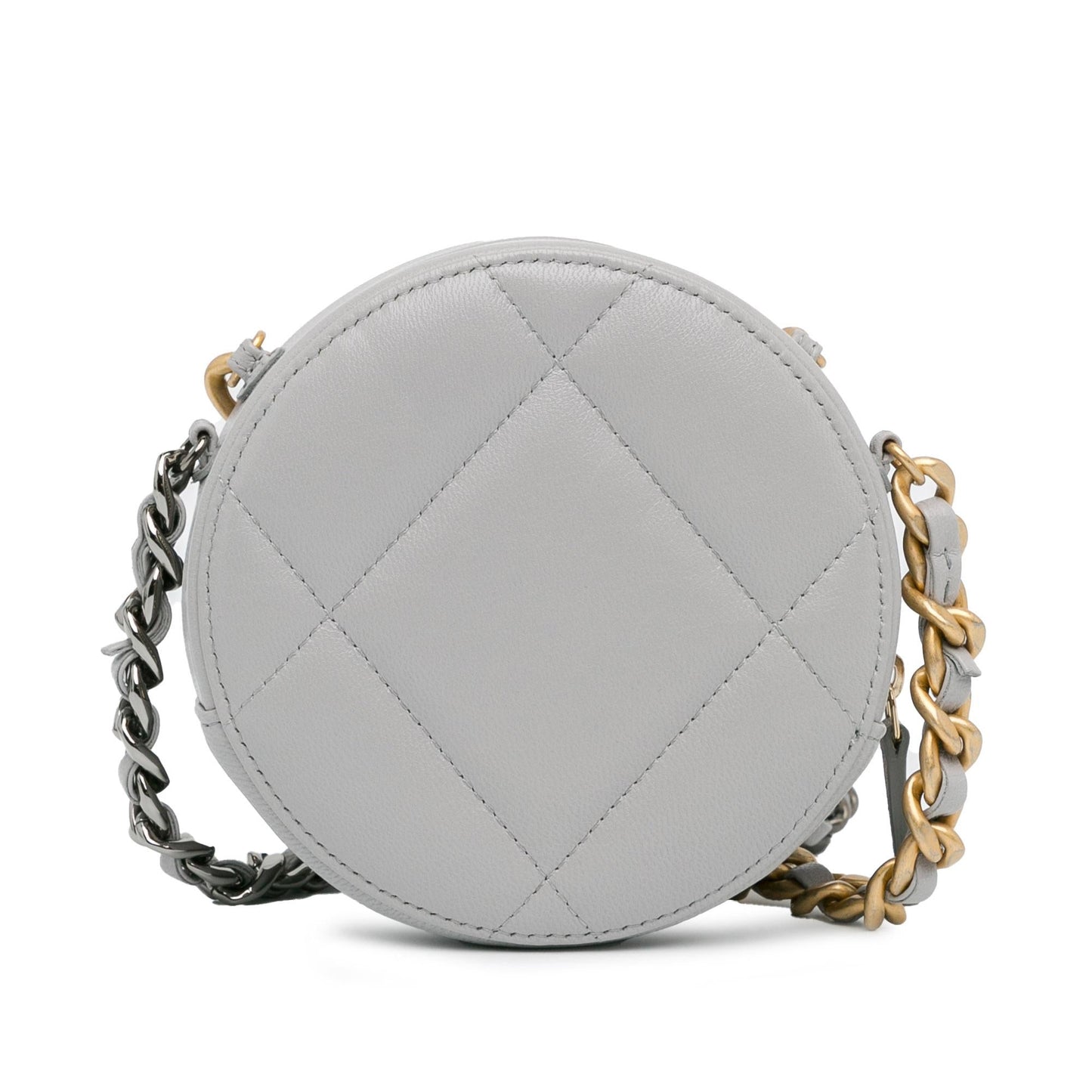 Chanel Lambskin 19 Round SHG-mHo6g9 Clutch Bag