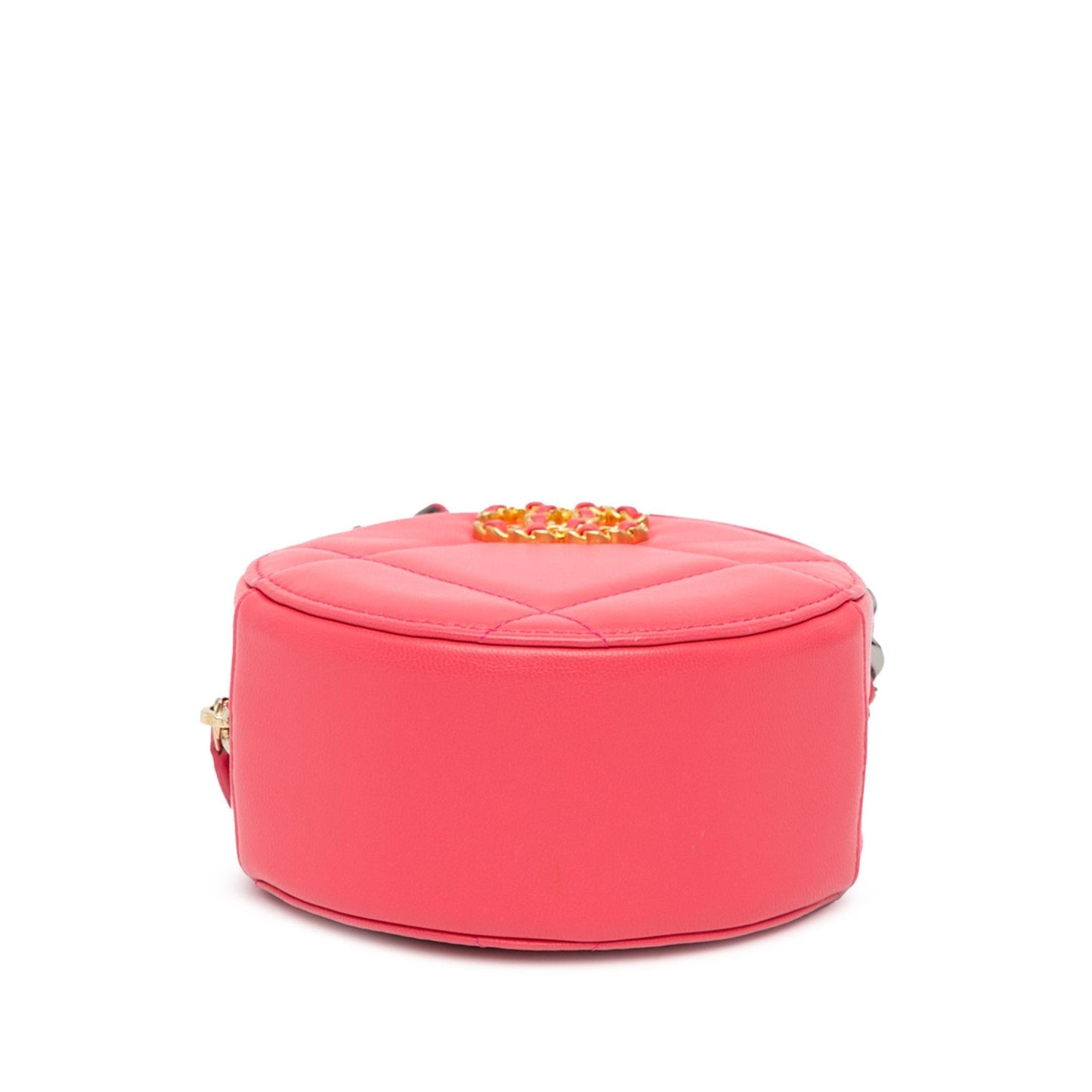 Chanel Lambskin 19 Round SHG-lonjpA Clutch Bag