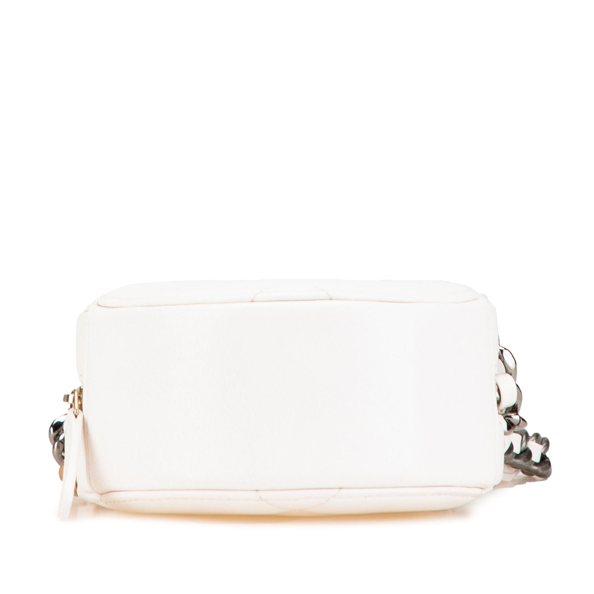 Chanel Lambskin 19 Round Clutch Bag