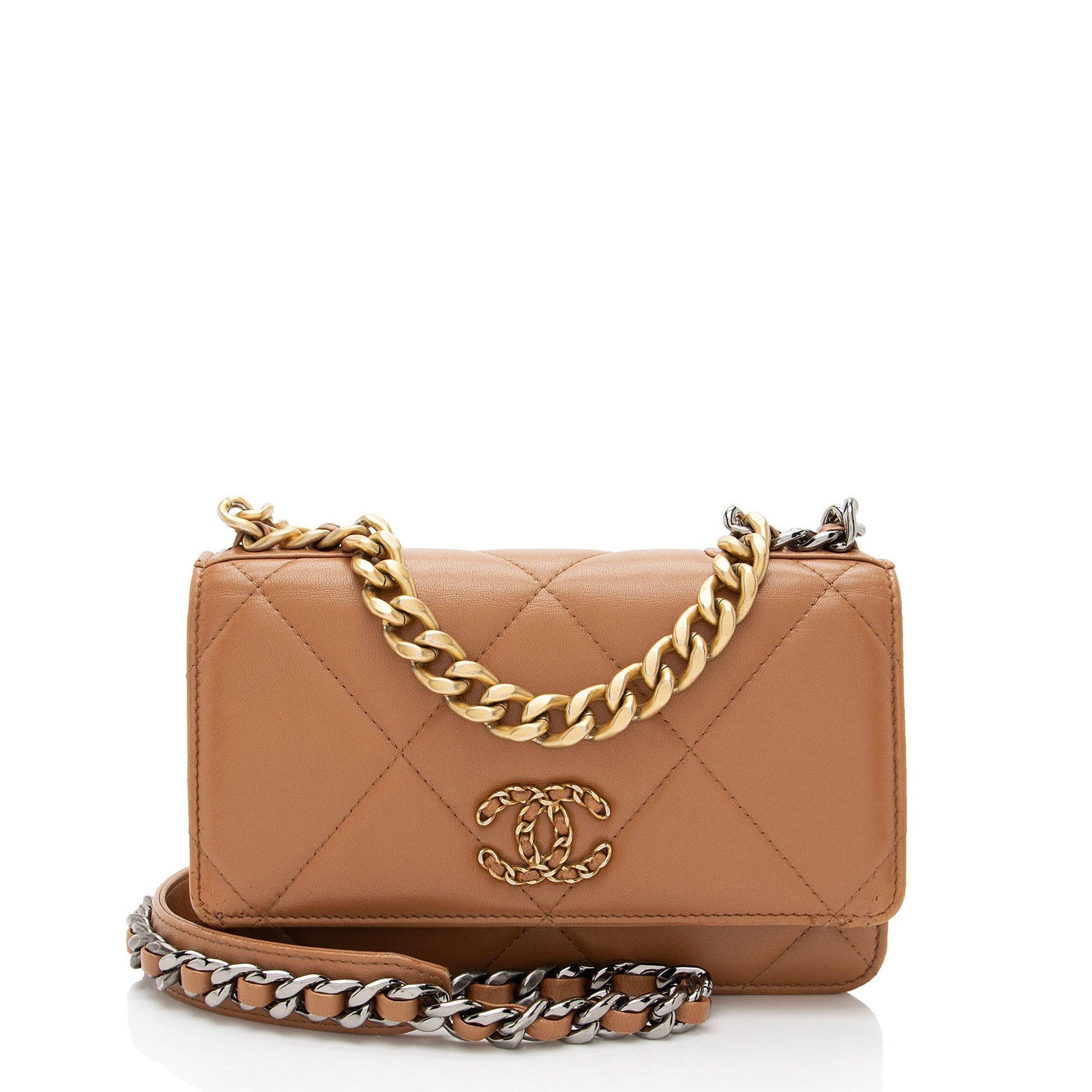 Chanel Lambskin 19 on Wallet Case