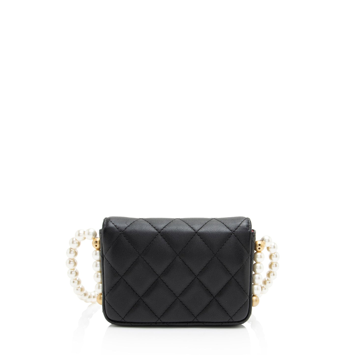 Chanel Lambskin About Pearls Mini Bag