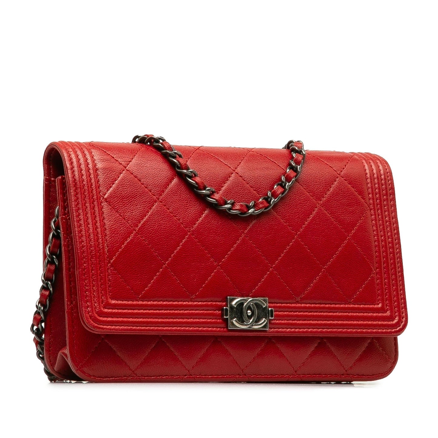 Chanel Lambskin Boy On SHG-iPlfJk Wallet Case