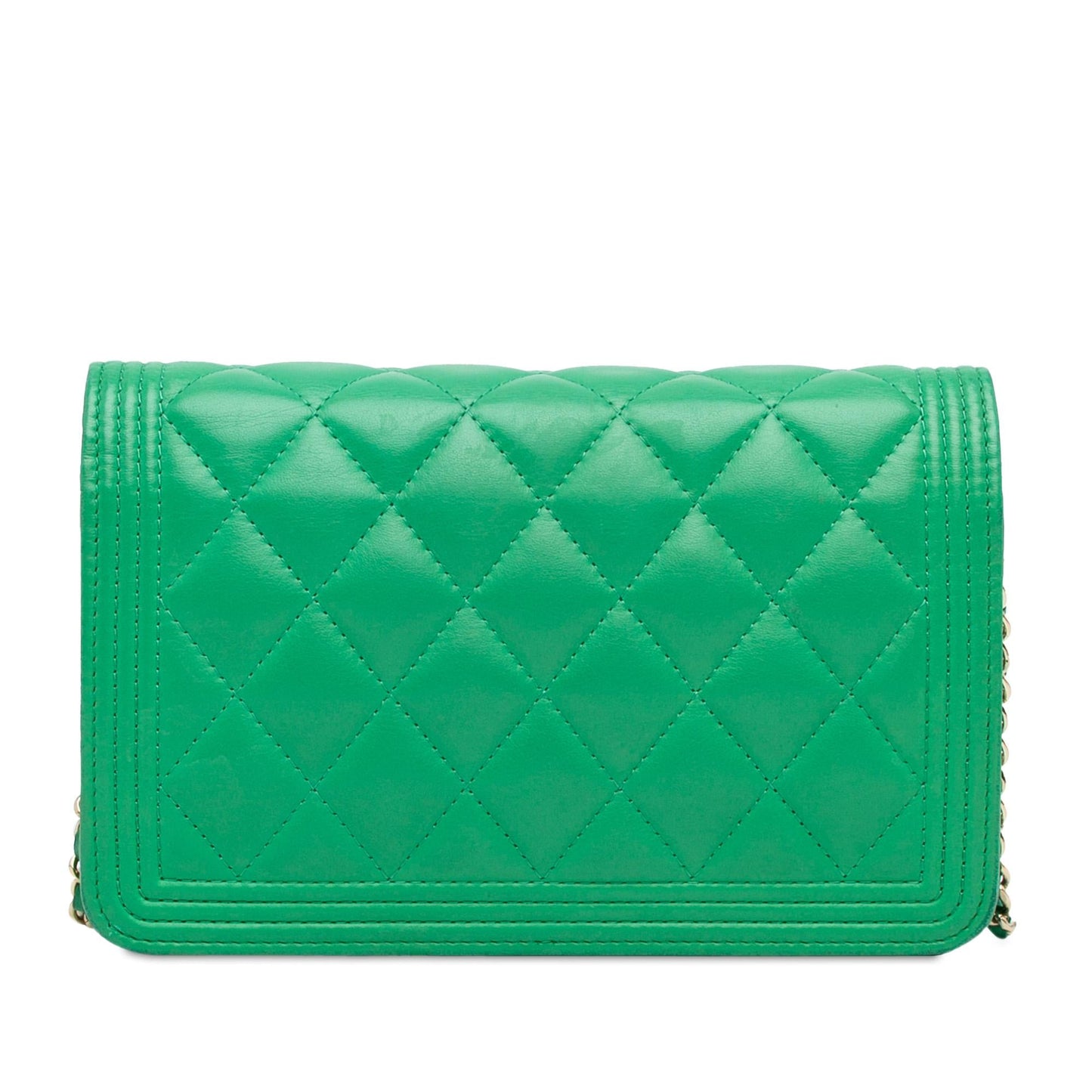 Chanel Lambskin Boy On SHG-UIsk0U Wallet Case