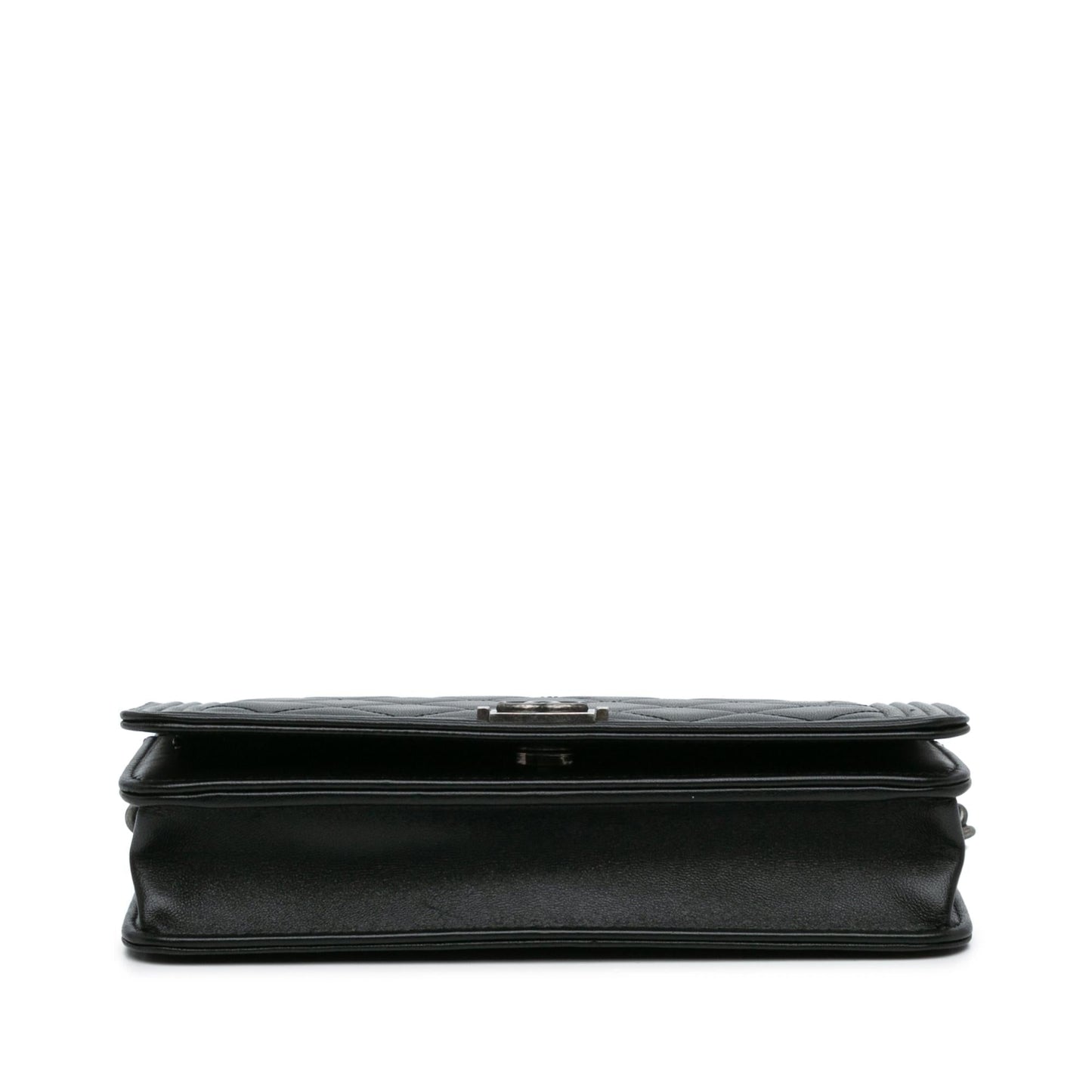 Chanel Lambskin Boy On Wallet Case Shg 6Ly5Ku