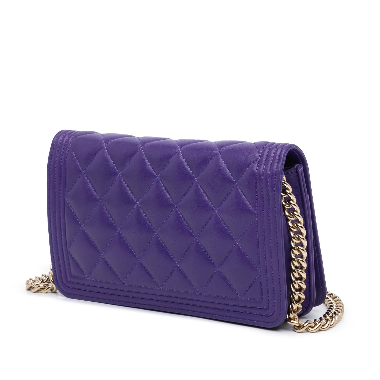 Chanel Lambskin Boy on SHG-k6ItiX Wallet Case