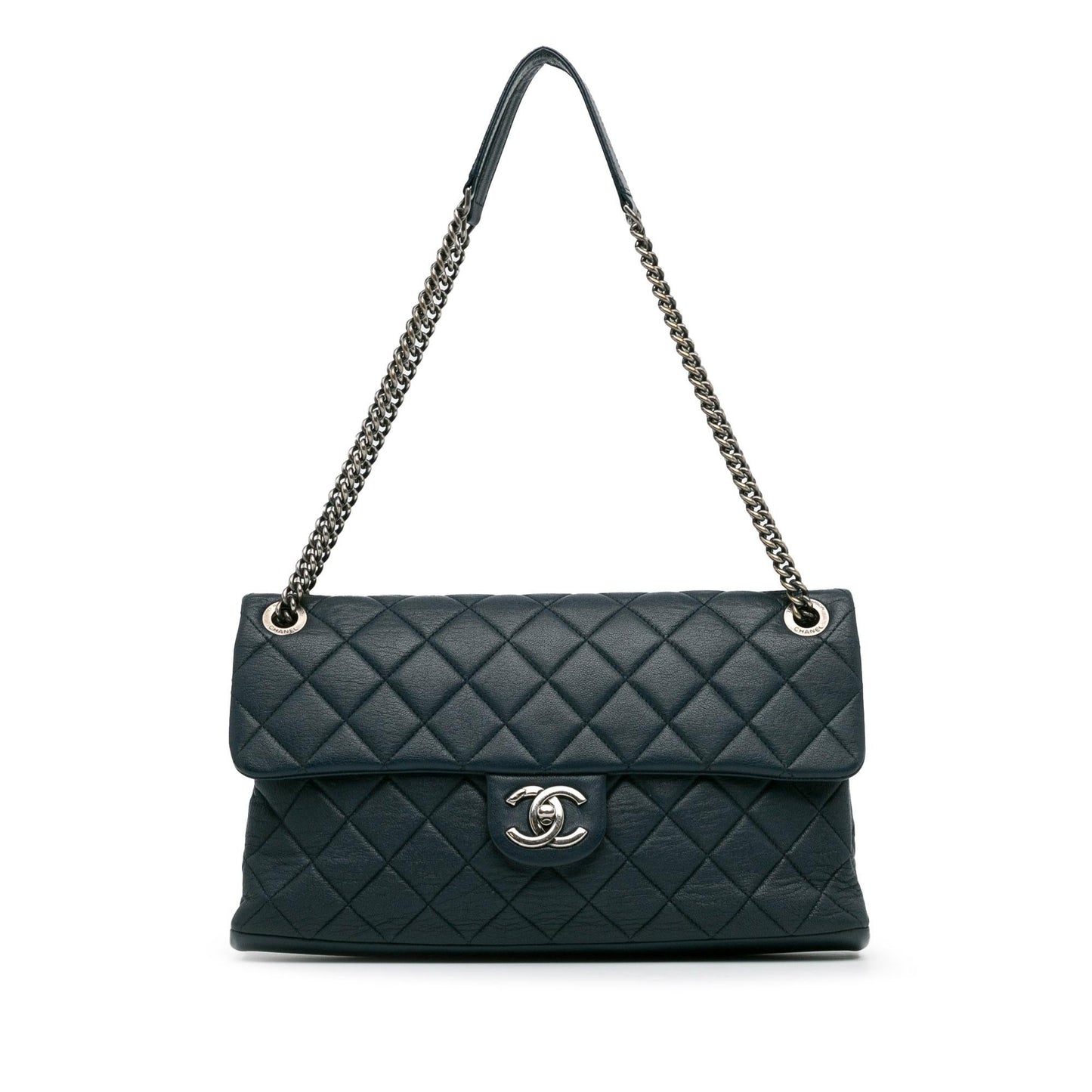Chanel Lambskin Burgundy Rocks Flap (Shg-7T8Ja4) Bag