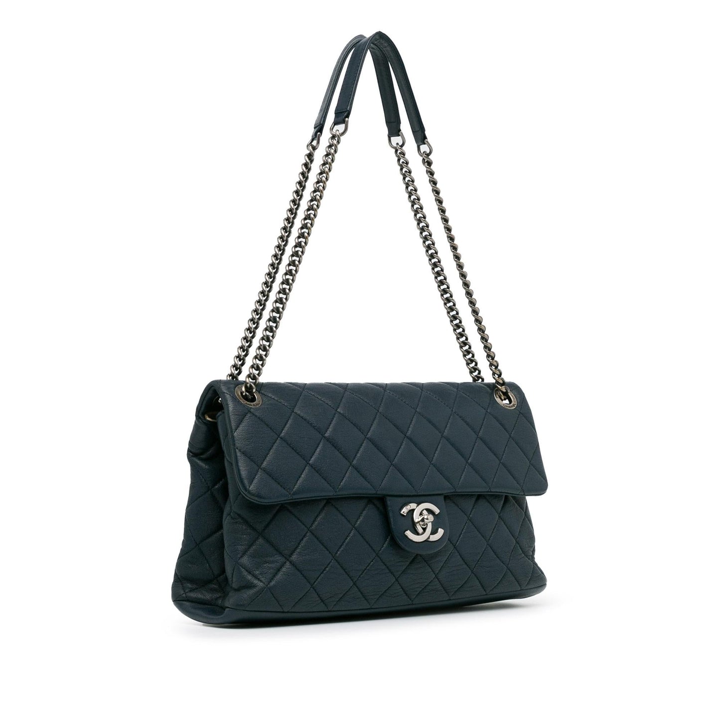 Chanel Lambskin Burgundy Rocks Flap (Shg-7T8Ja4) Bag
